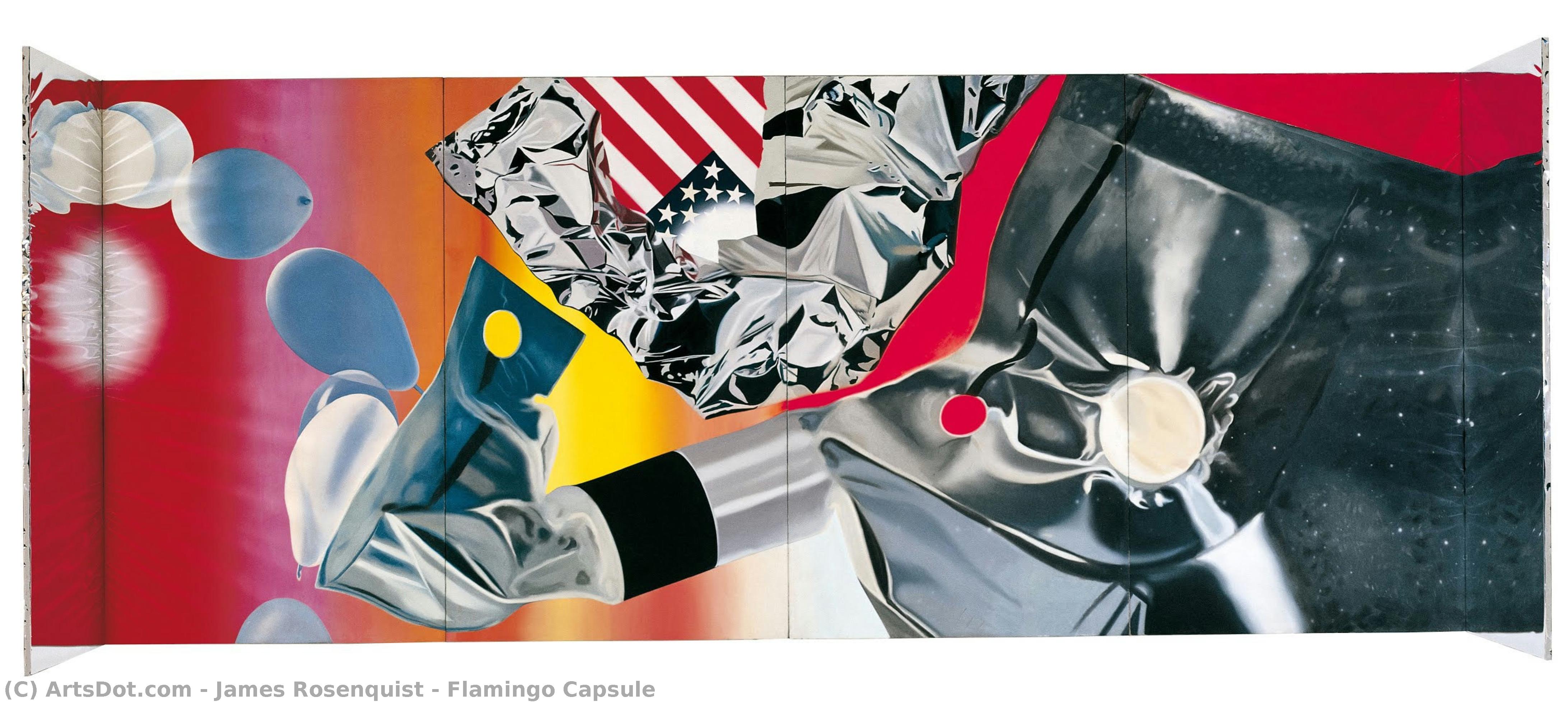 Flamingo-kapsel — James Rosenquist