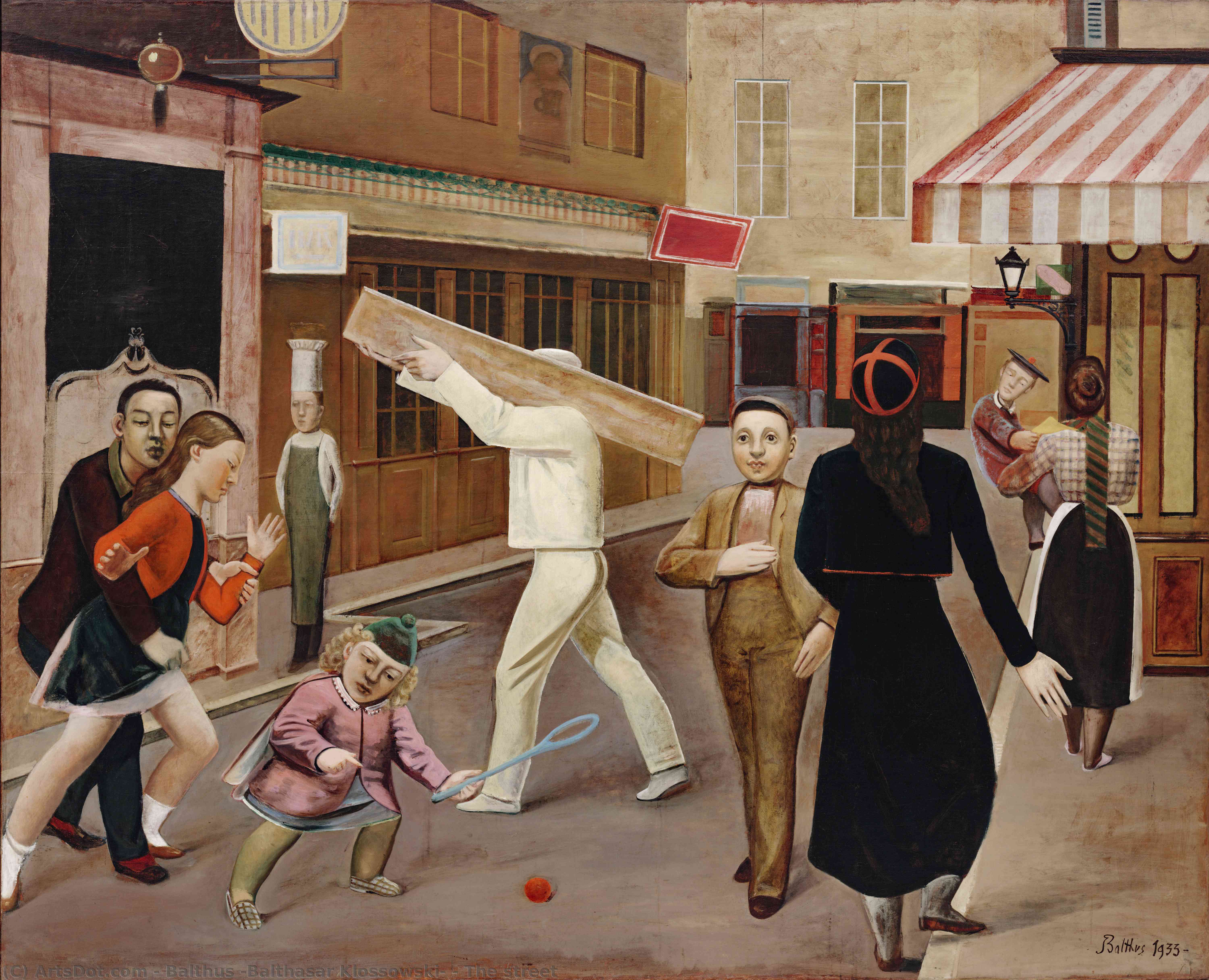 La Calle — Balthus