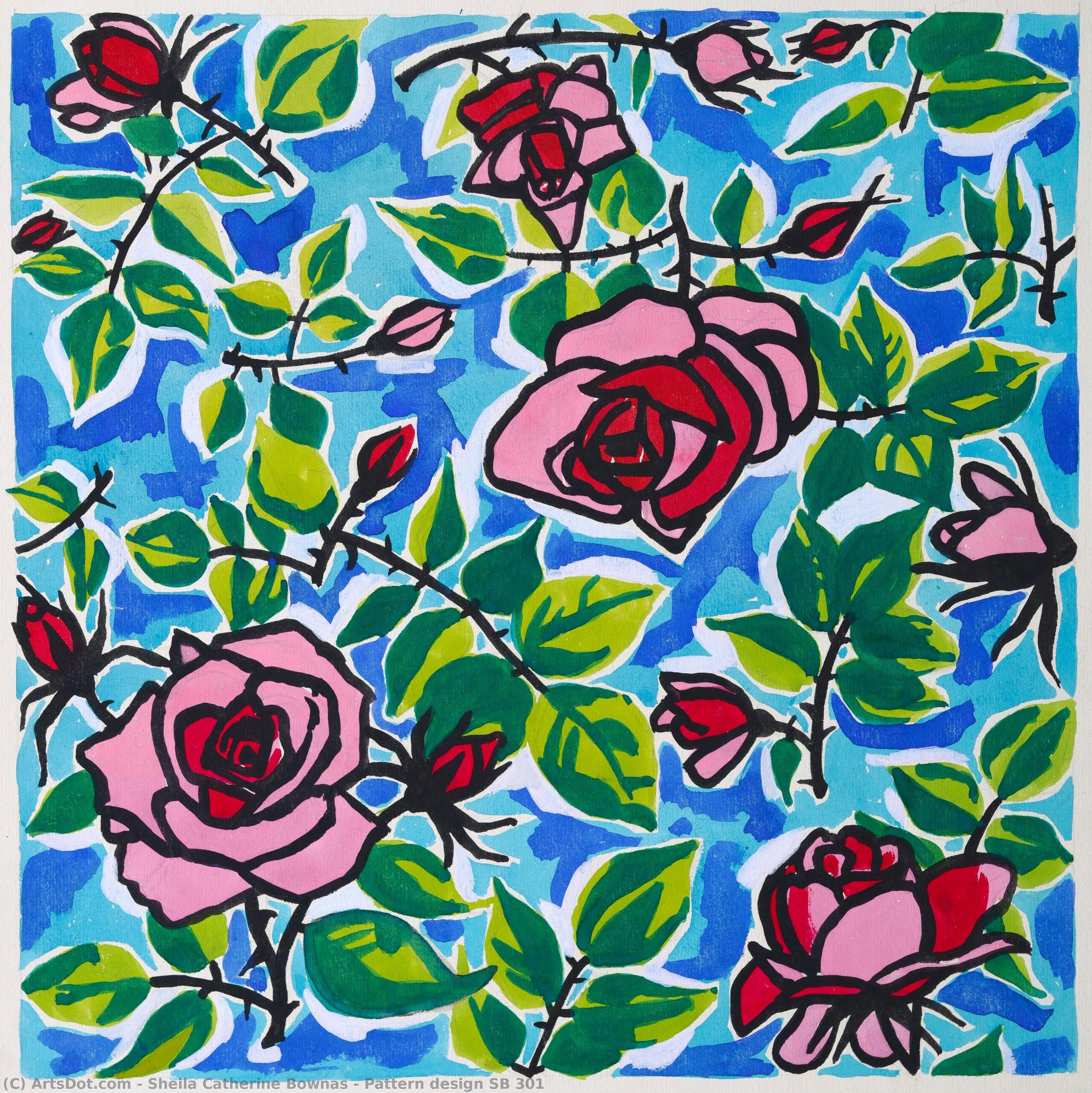 Pattern Design Sb 301 — Sheila Catherine Bownas