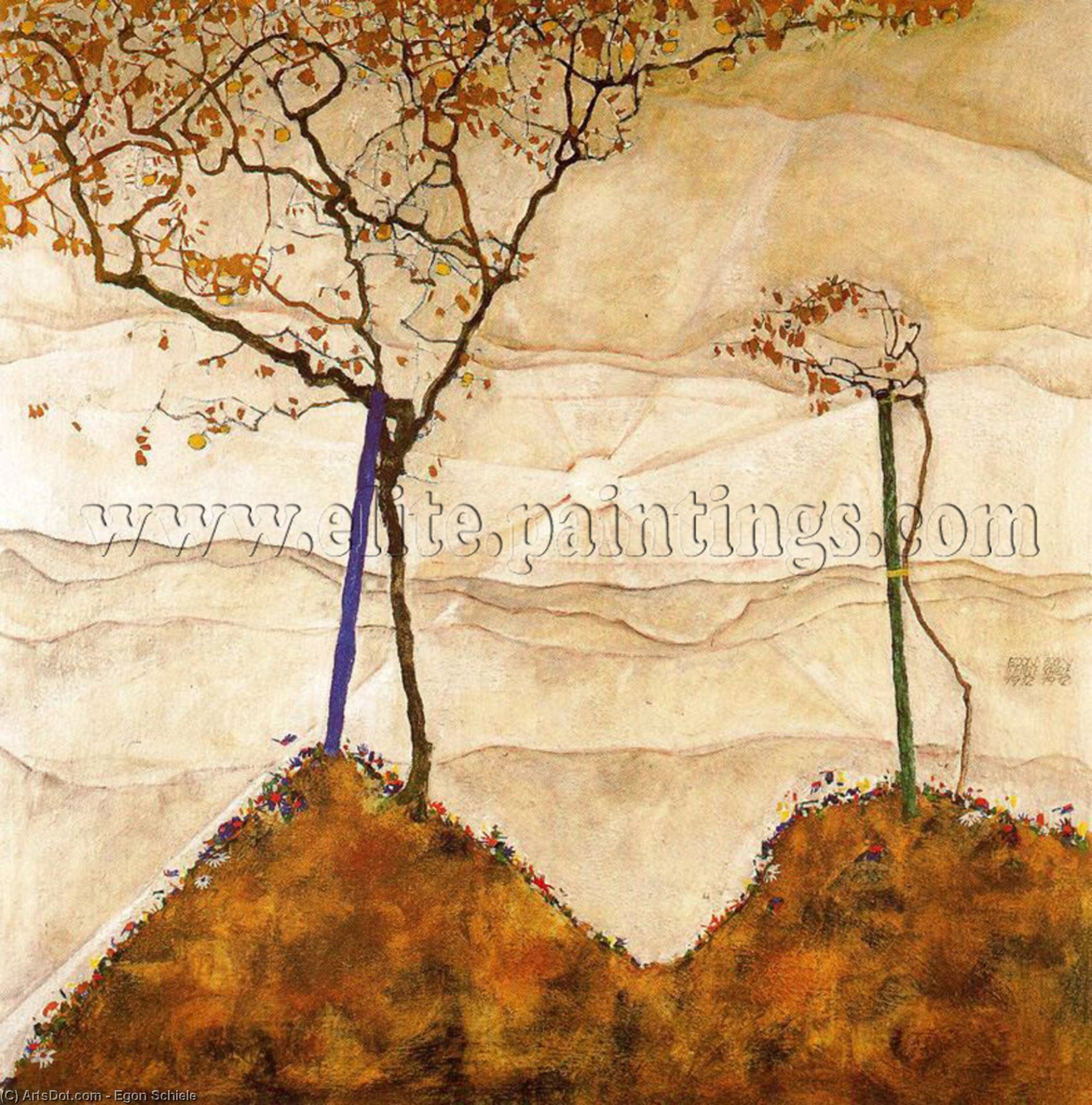 Untitled (697) — Egon Schiele