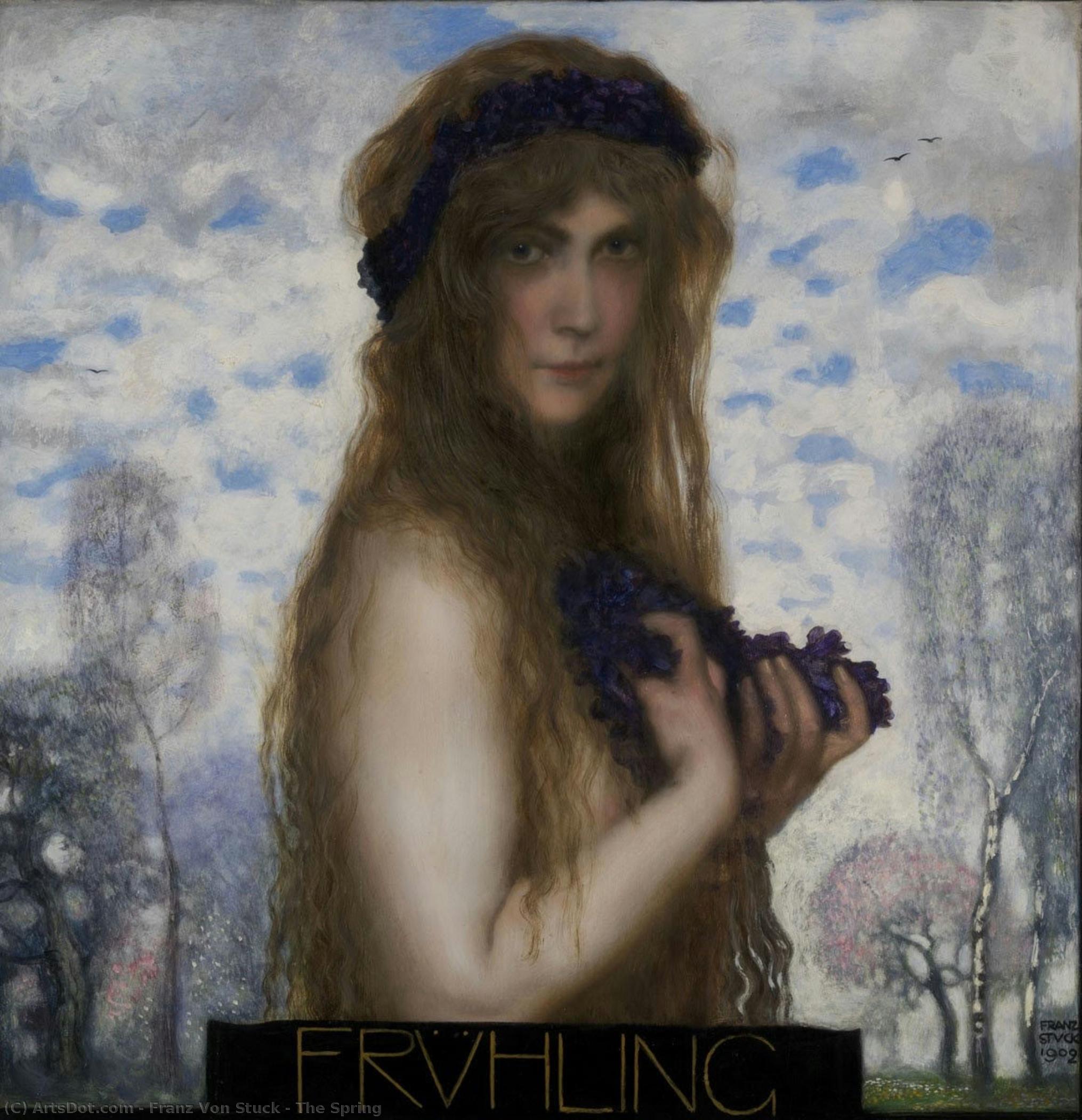 The Spring — Franz Von Stuck