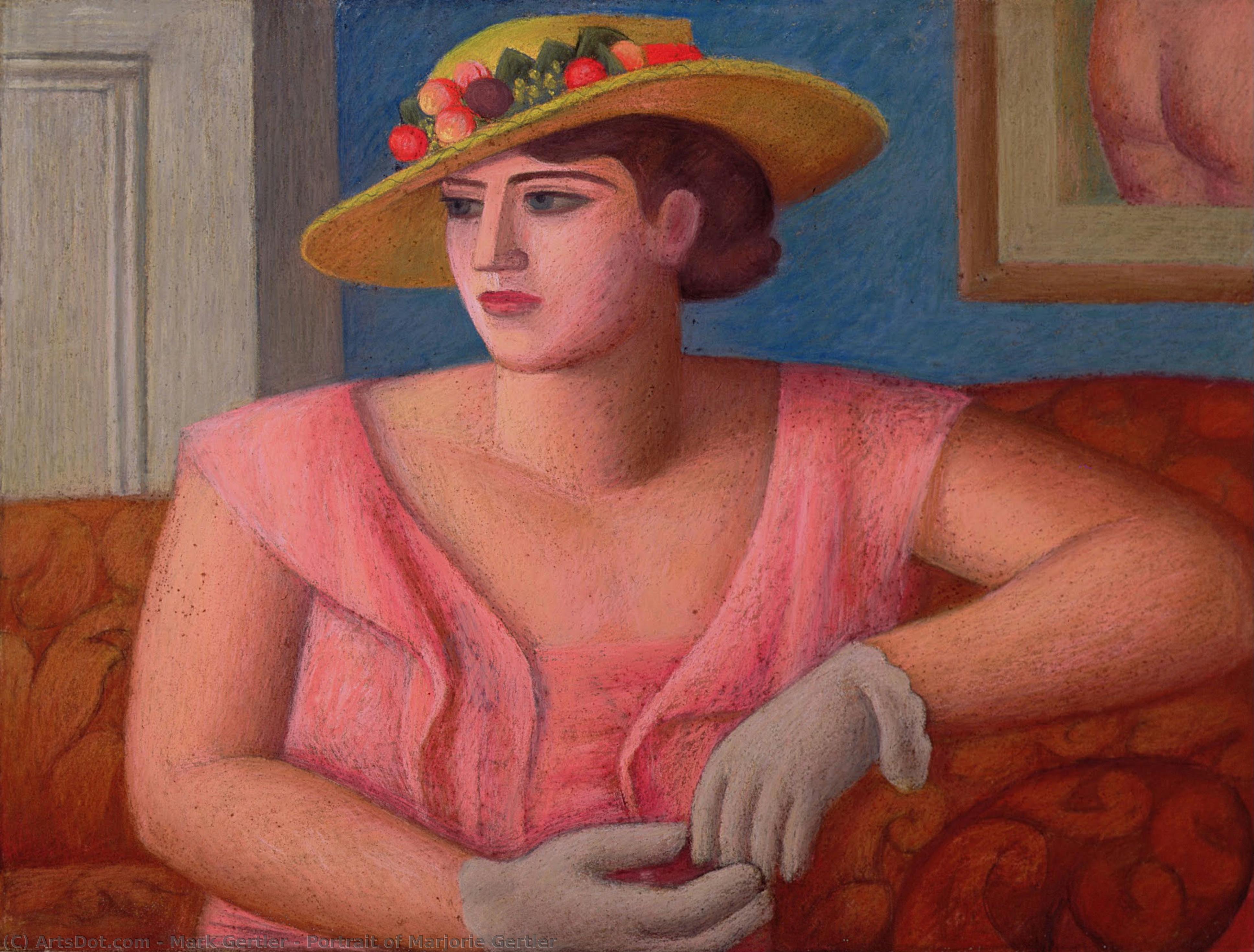 Portrait Of Marjorie Gertler — मार्क गर्टलर