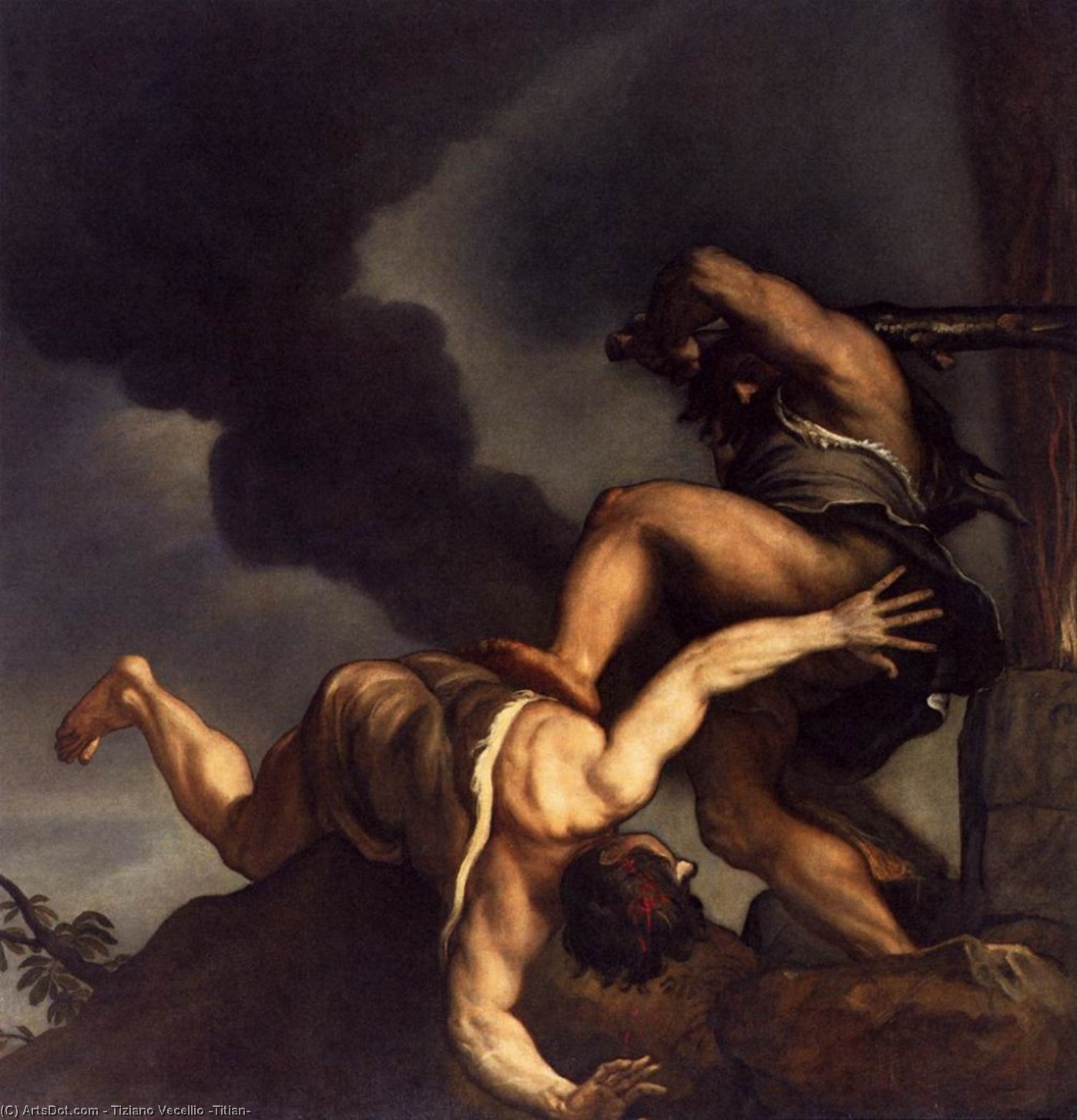 Cain Et Abel — Titian