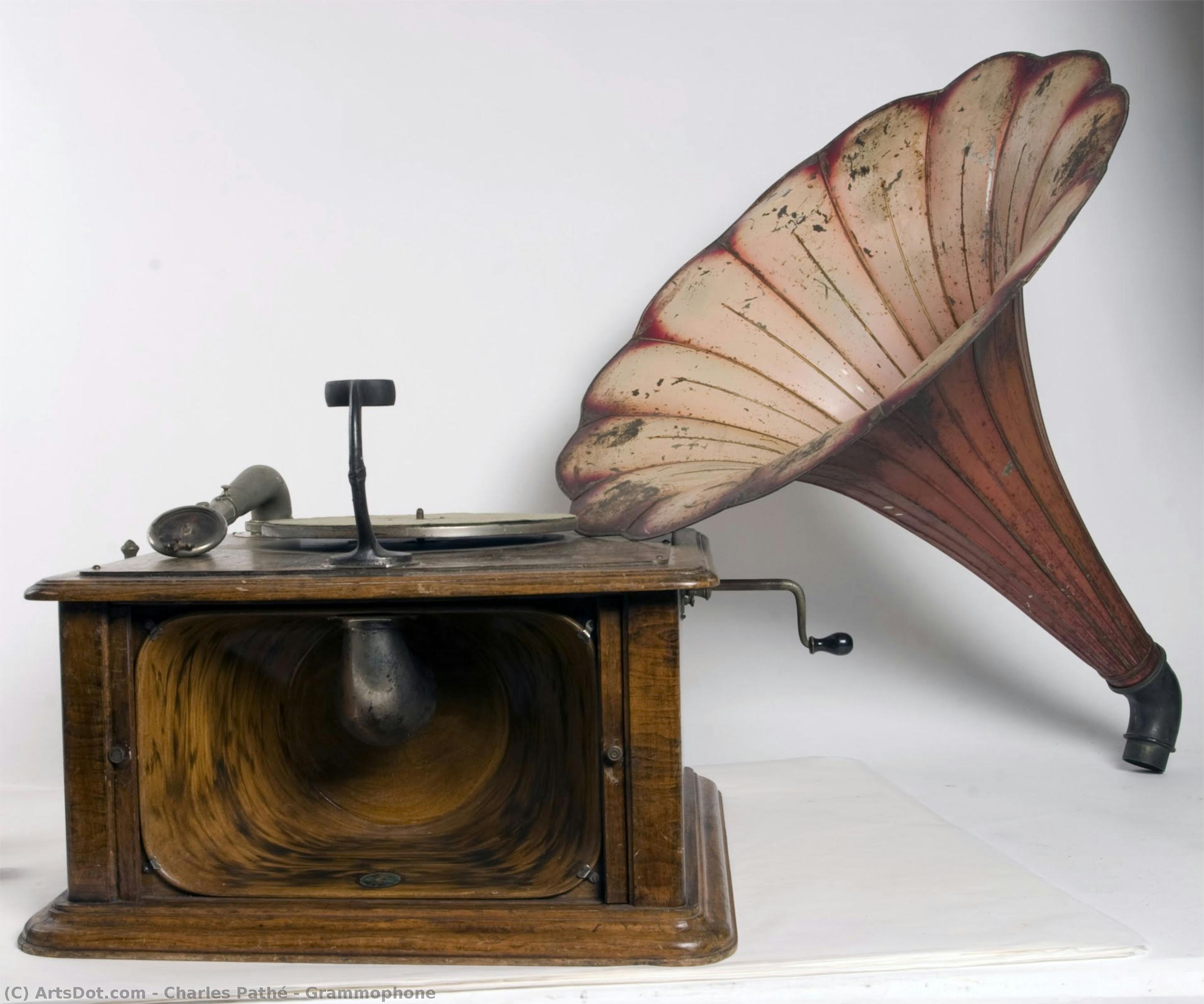 Grammophon — Charles Pathé