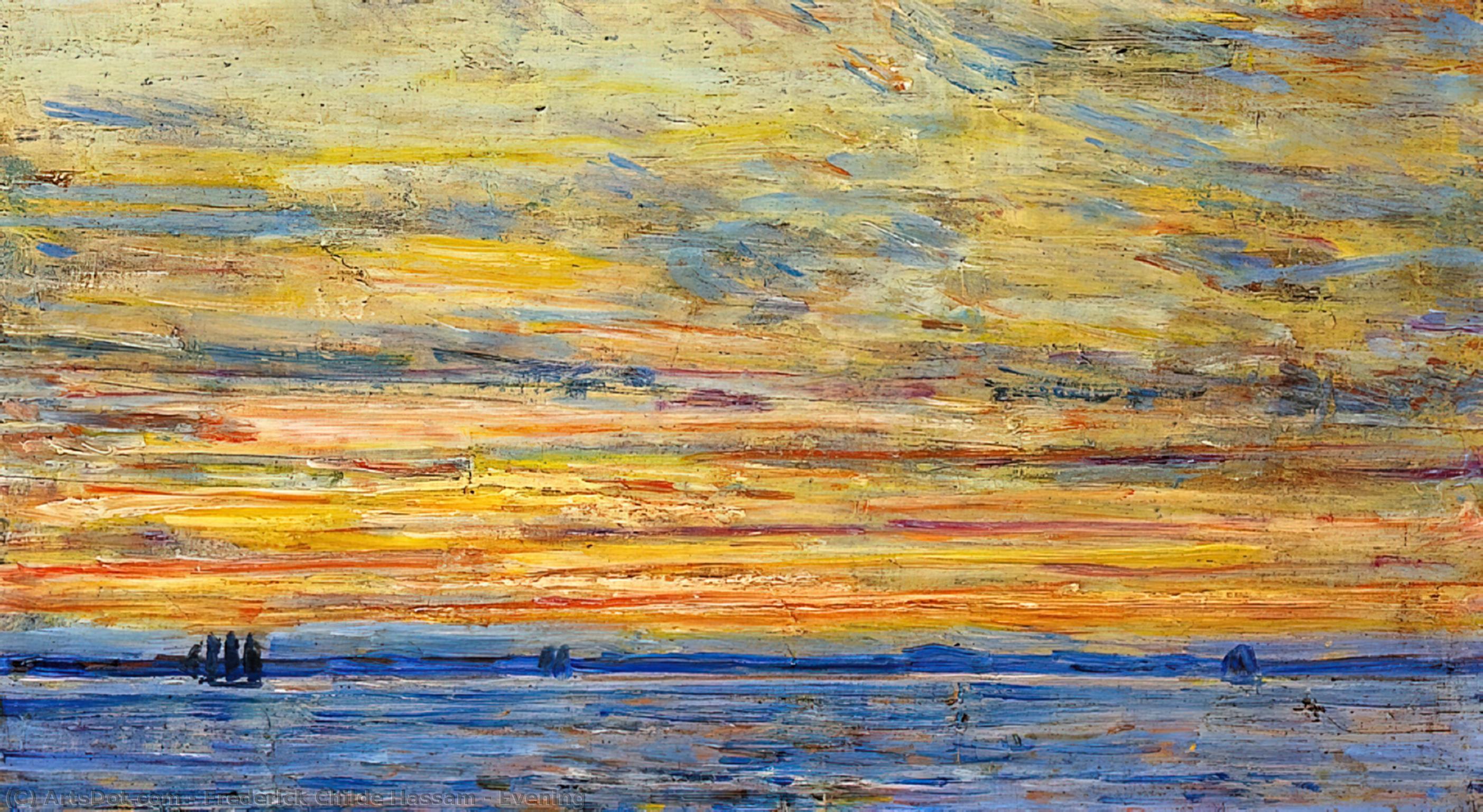 Evening — Frederick Childe Hassam