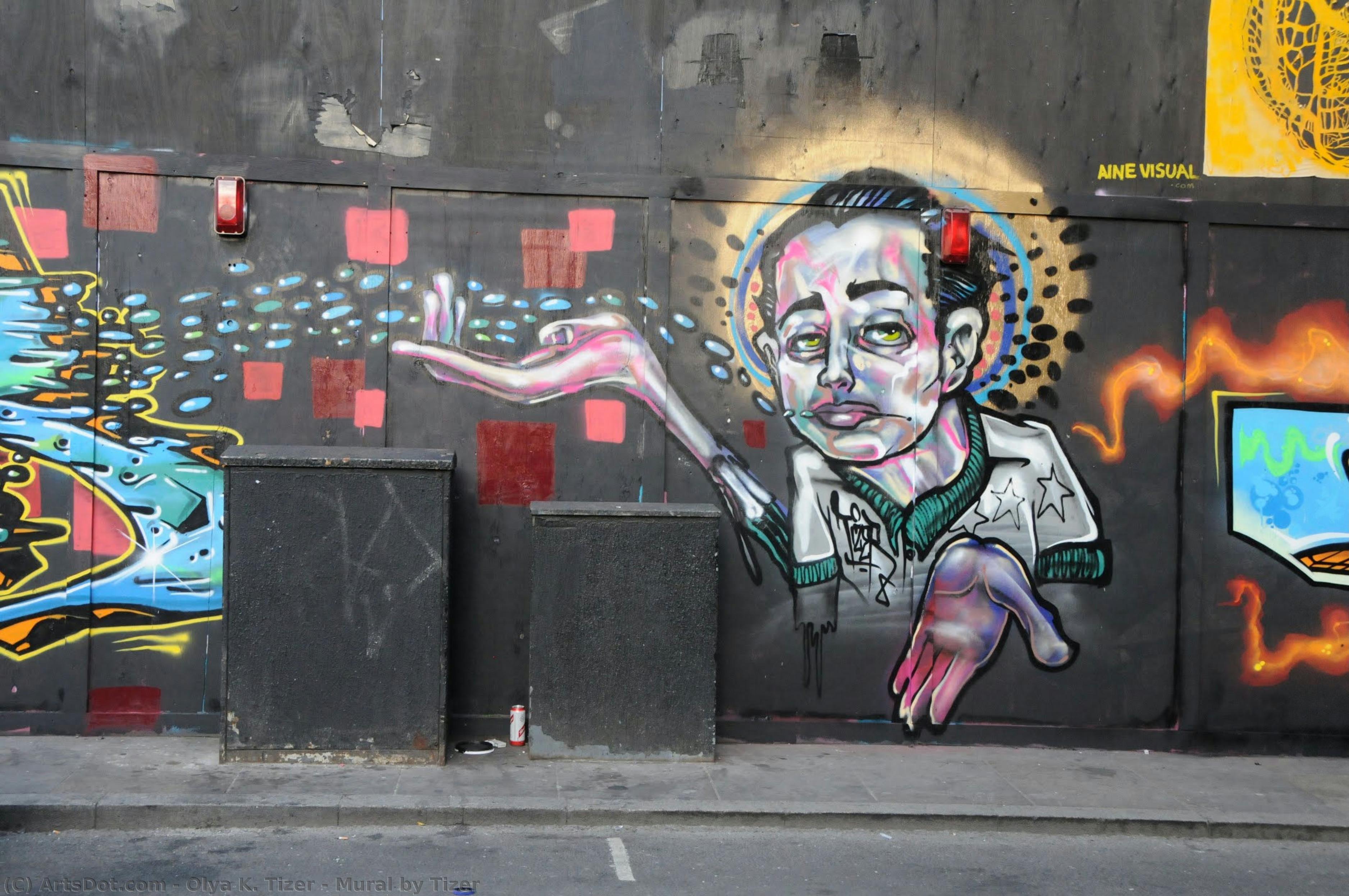 Mural By Tizer — Olya K. Tizer