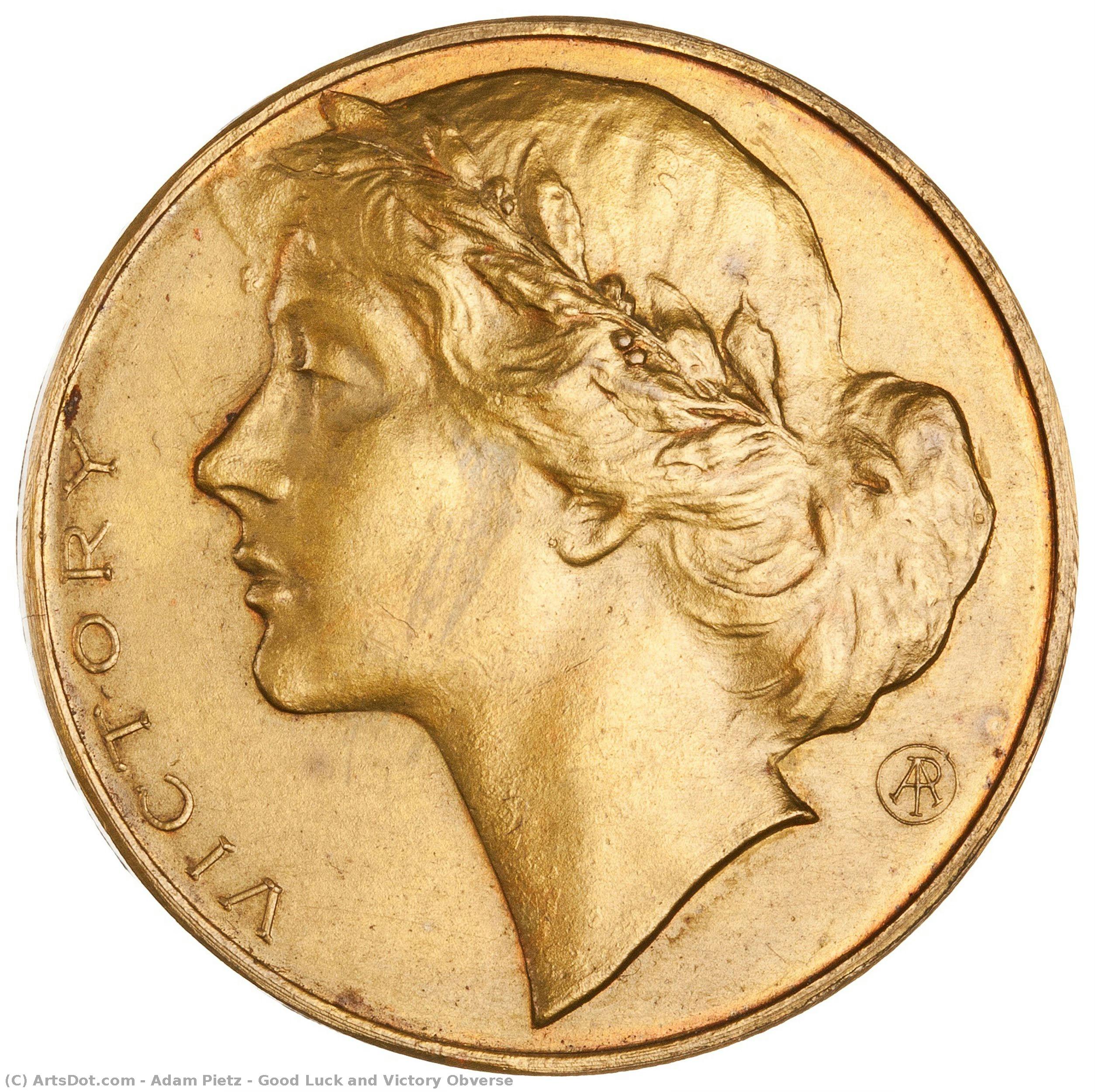 Adam Pietz, Good Luck and Victory Obverse