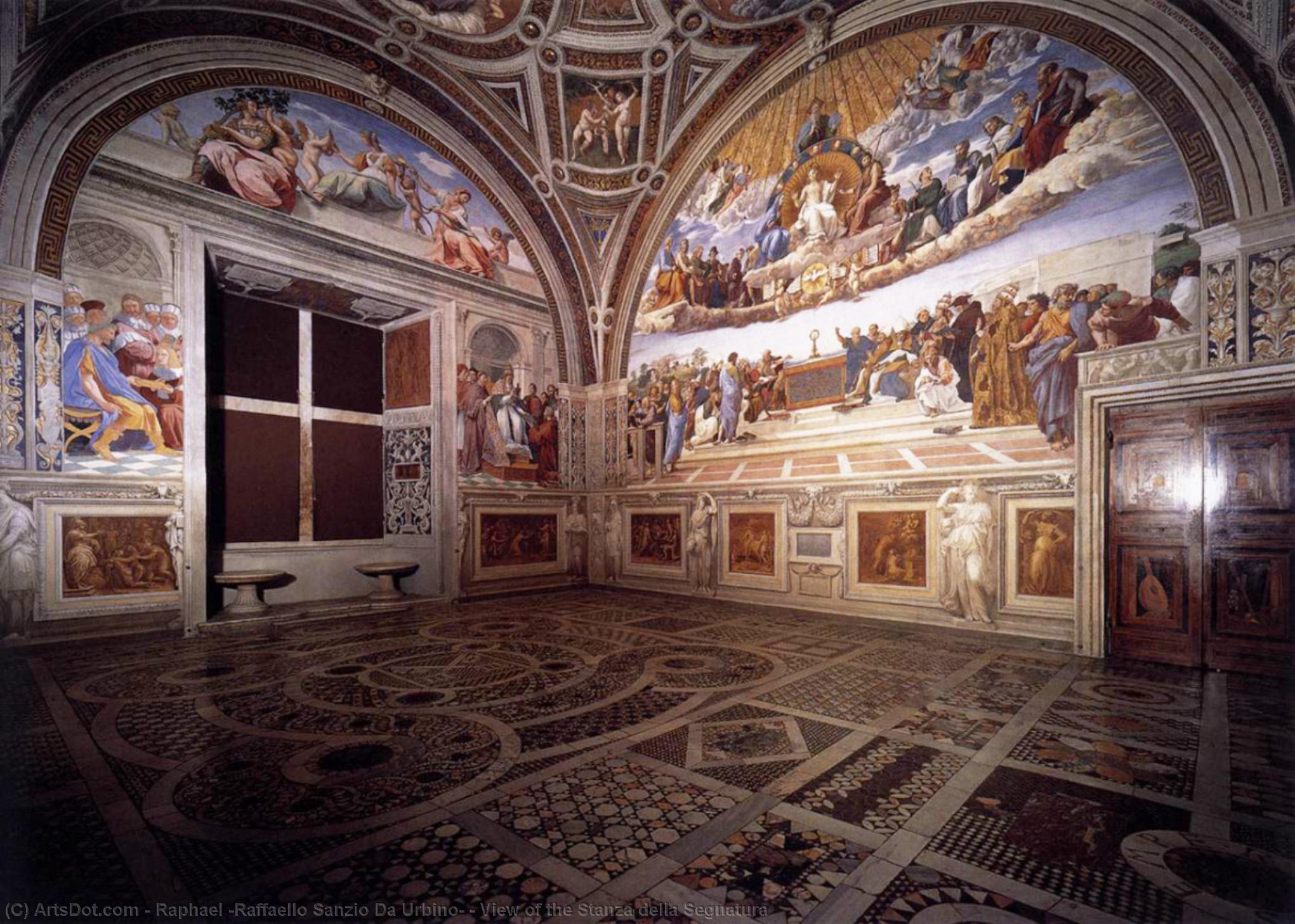 La Stanza Della Segnatura — Raffaello