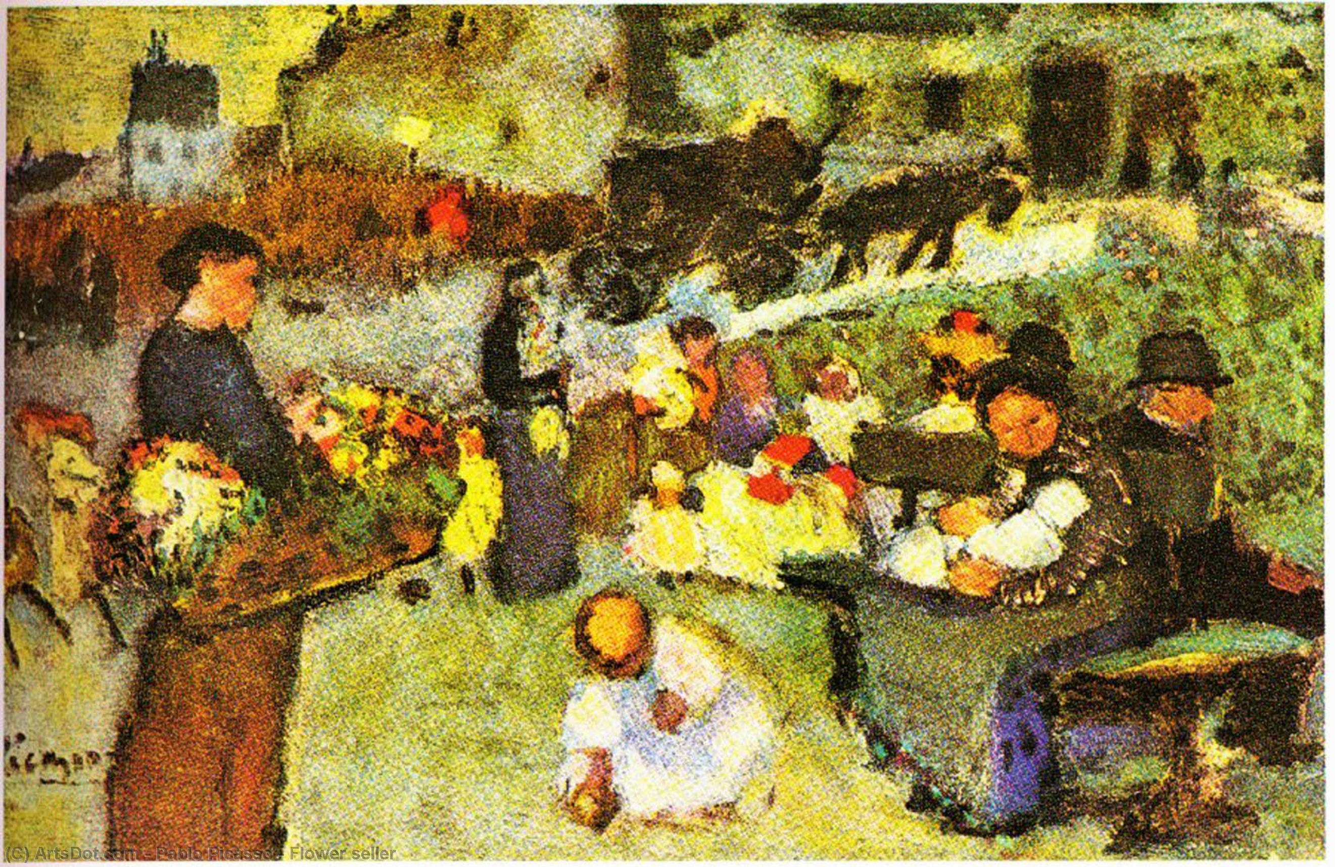 Blumenhändler — Pablo Picasso