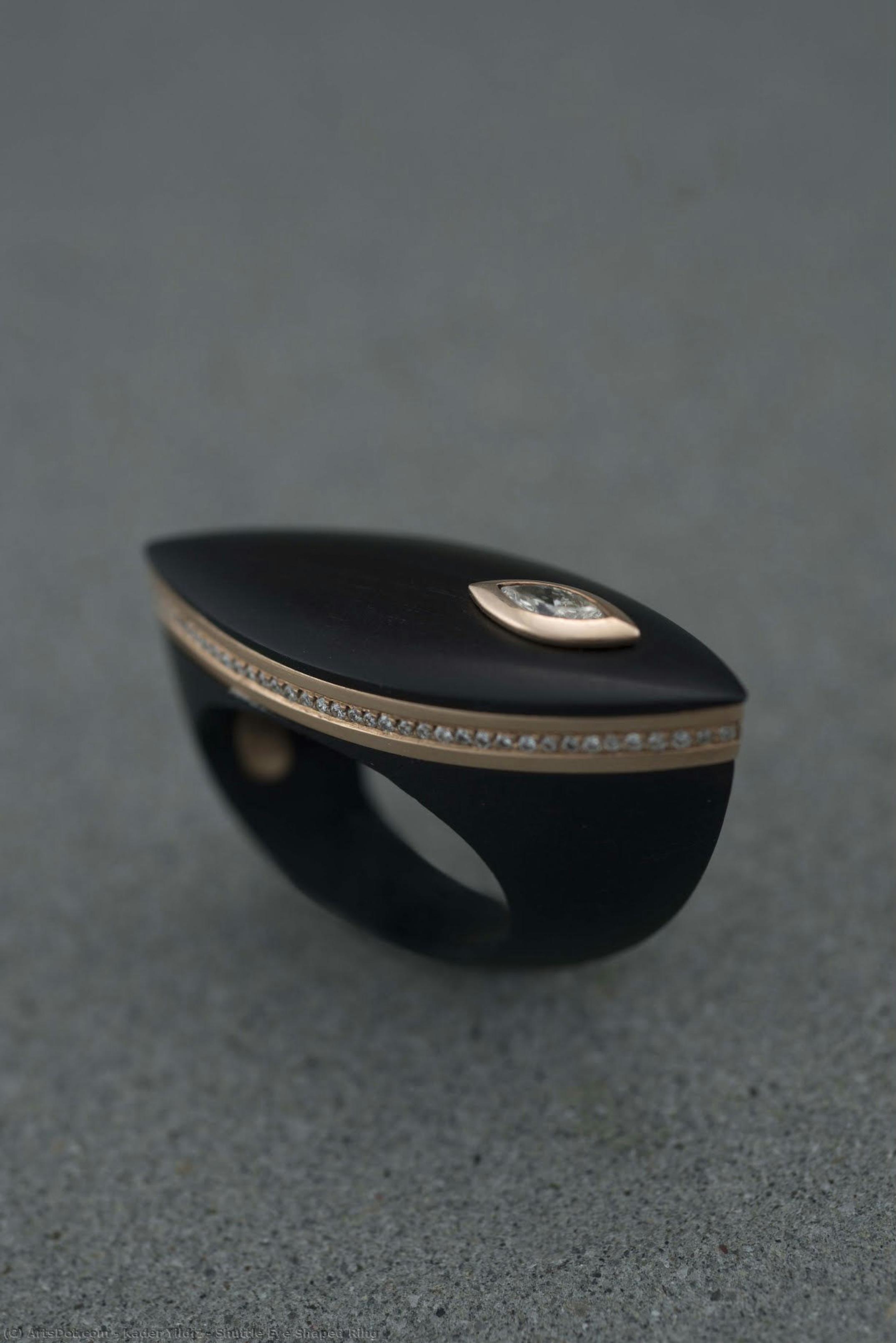 Shuttle Eye Shaped Ring — Kader Yildiz