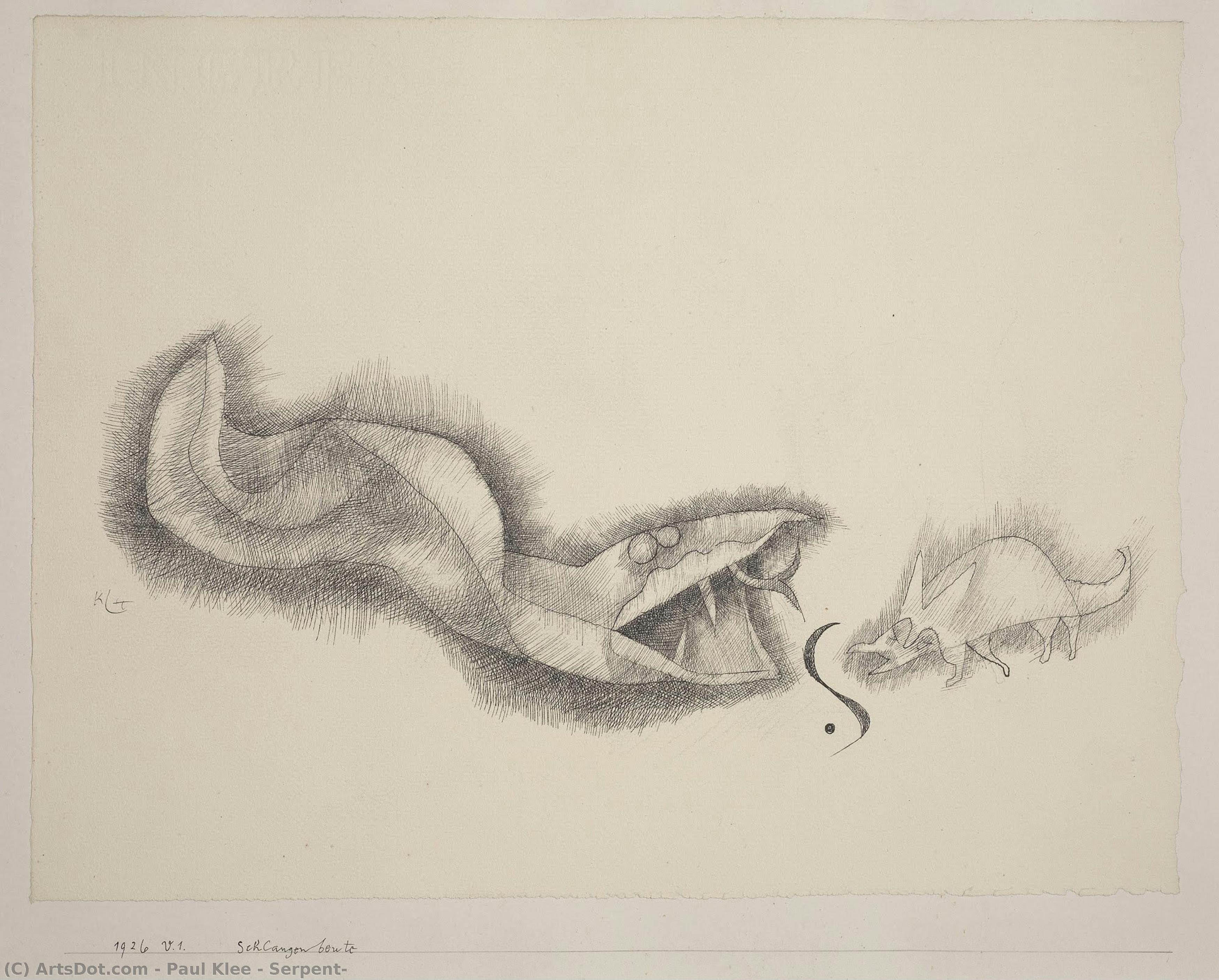 Serpente — Paul Klee