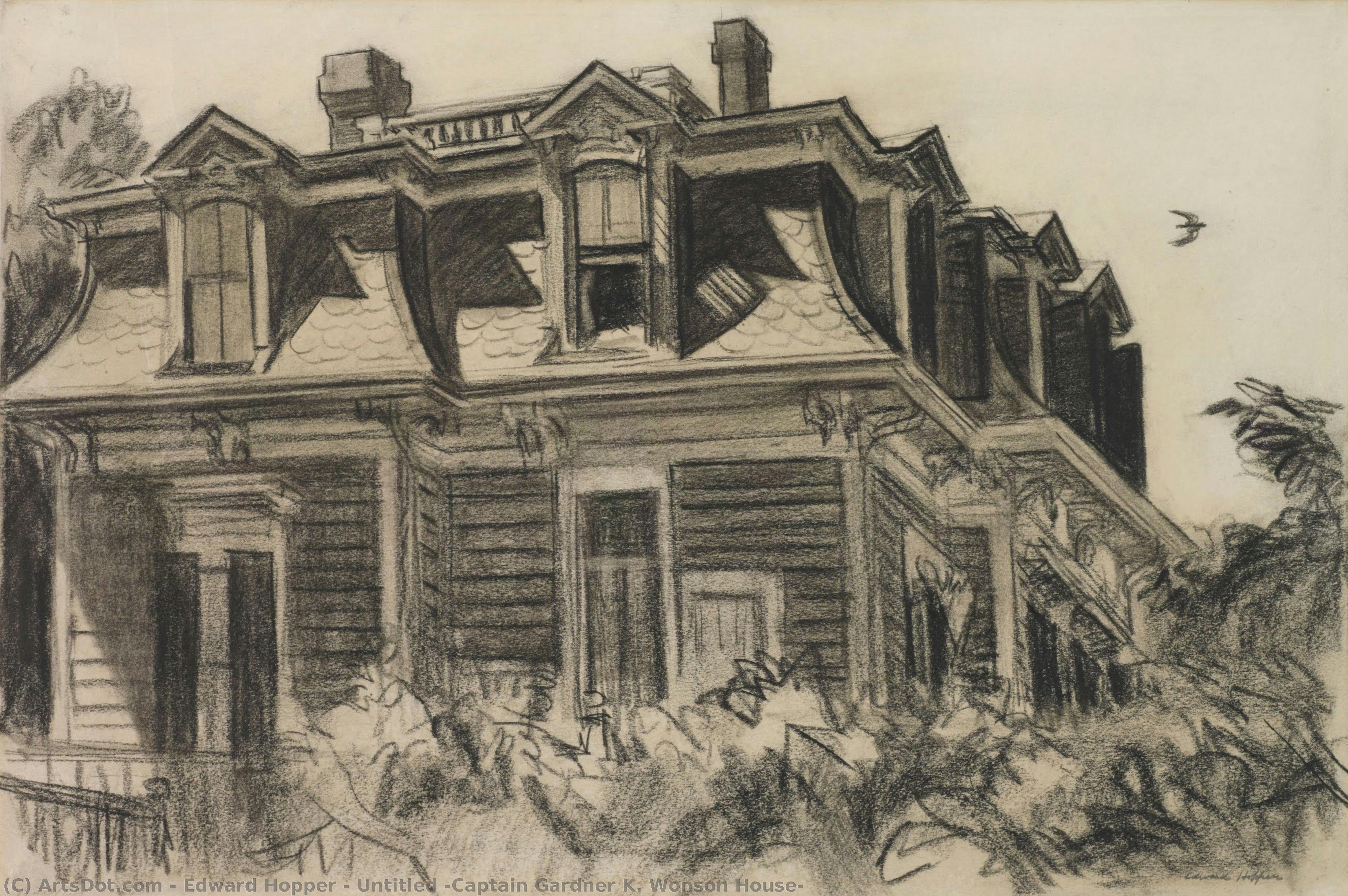 Untitled (casa Del Capitano Gardner K. Wonson) — Edward Hopper