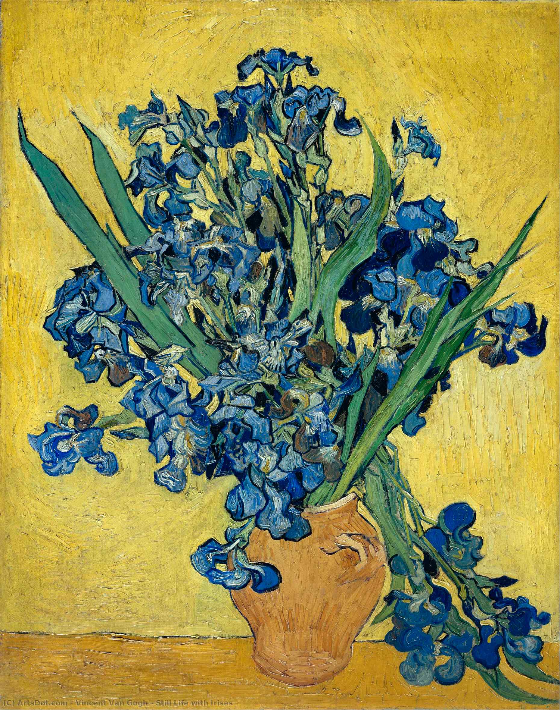 Livstill Med Iriser — Vincent Willem Van Gogh
