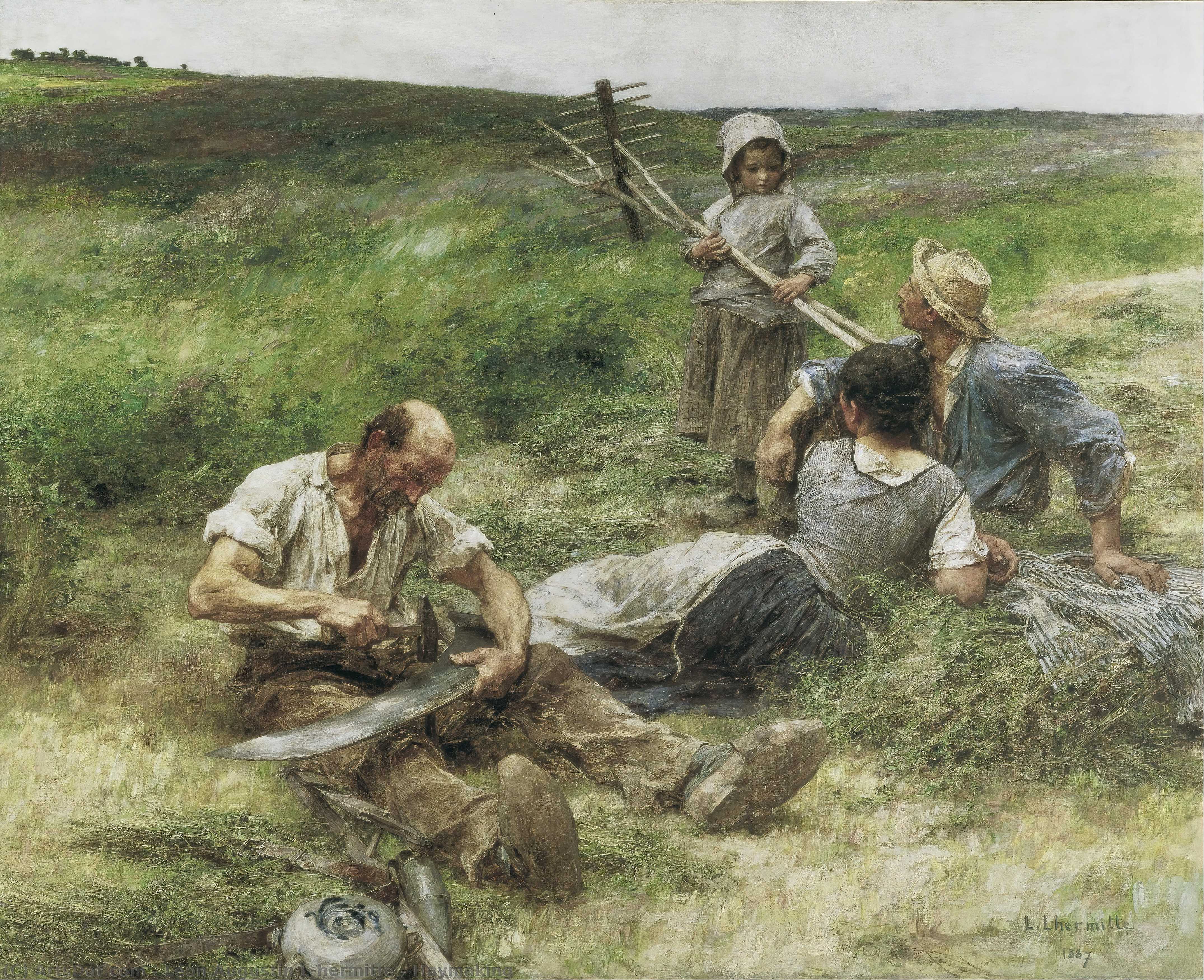 Haymaking — Léon Augustin Lhermitte