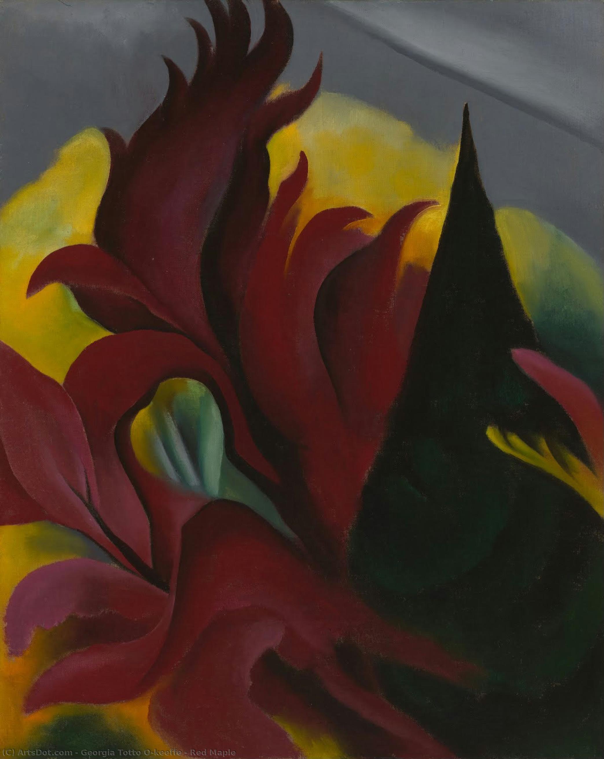 Red Maple — Georgia O'keeffe