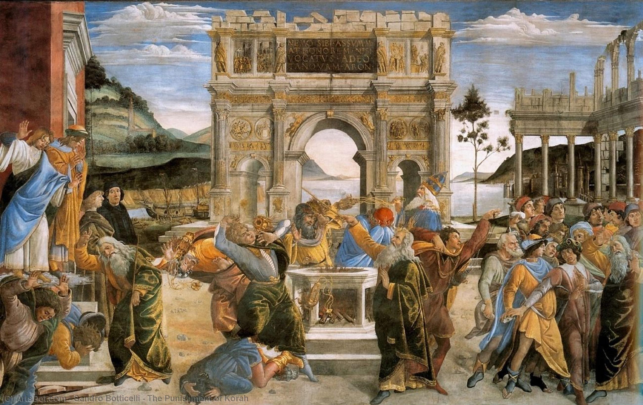 Pokání Koráše — Sandro Botticelli