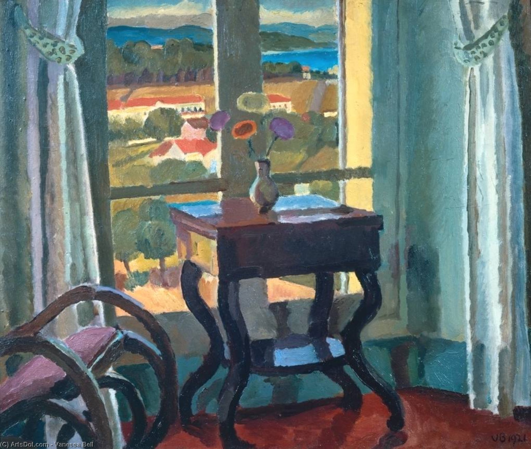 Interior With A Table — Vanessa Bell