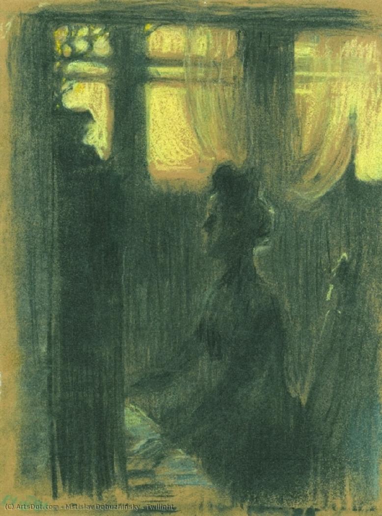 Twilight — Mstislav Dobužinskij