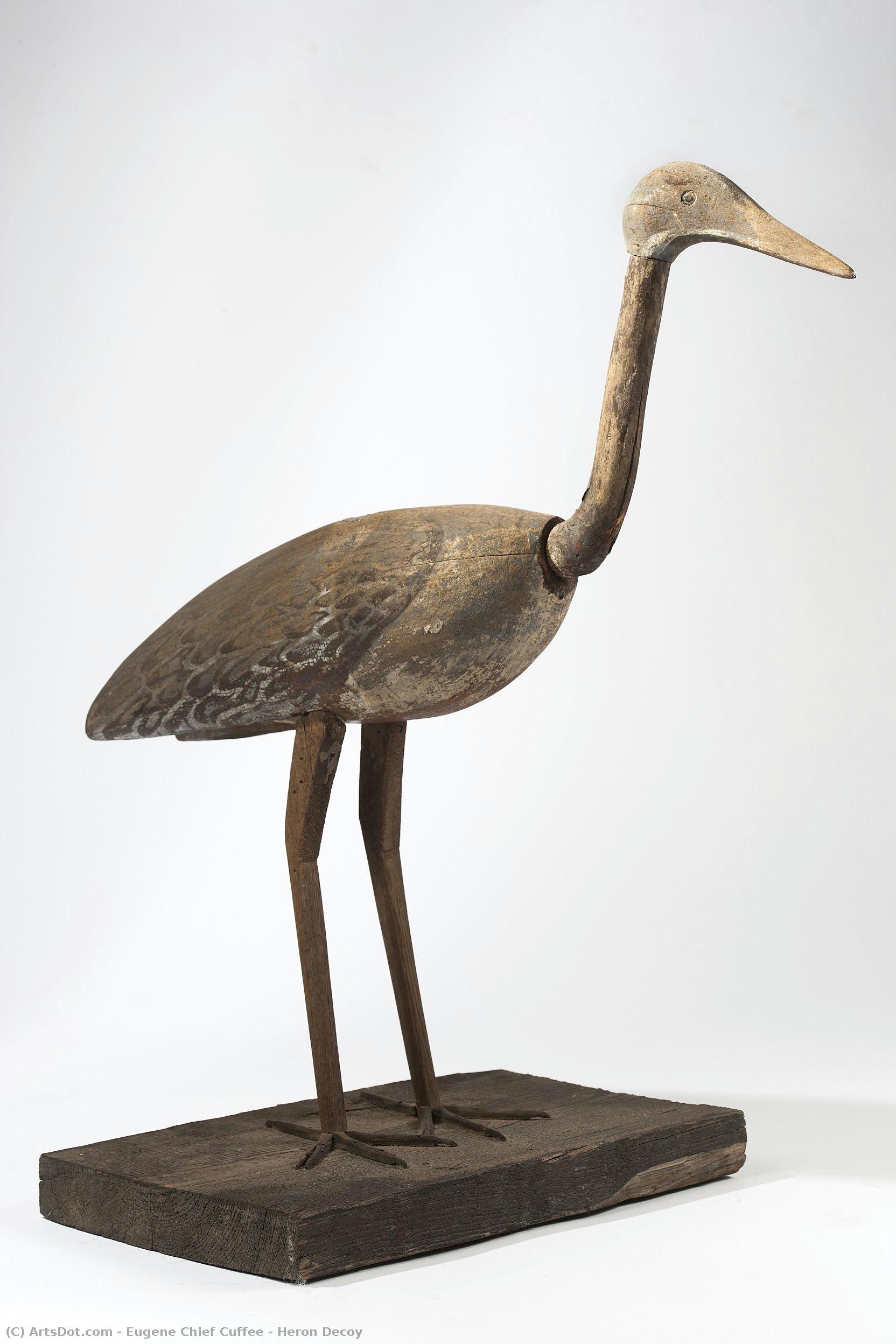 Heron Decoy — Eugene Chief Cuffee