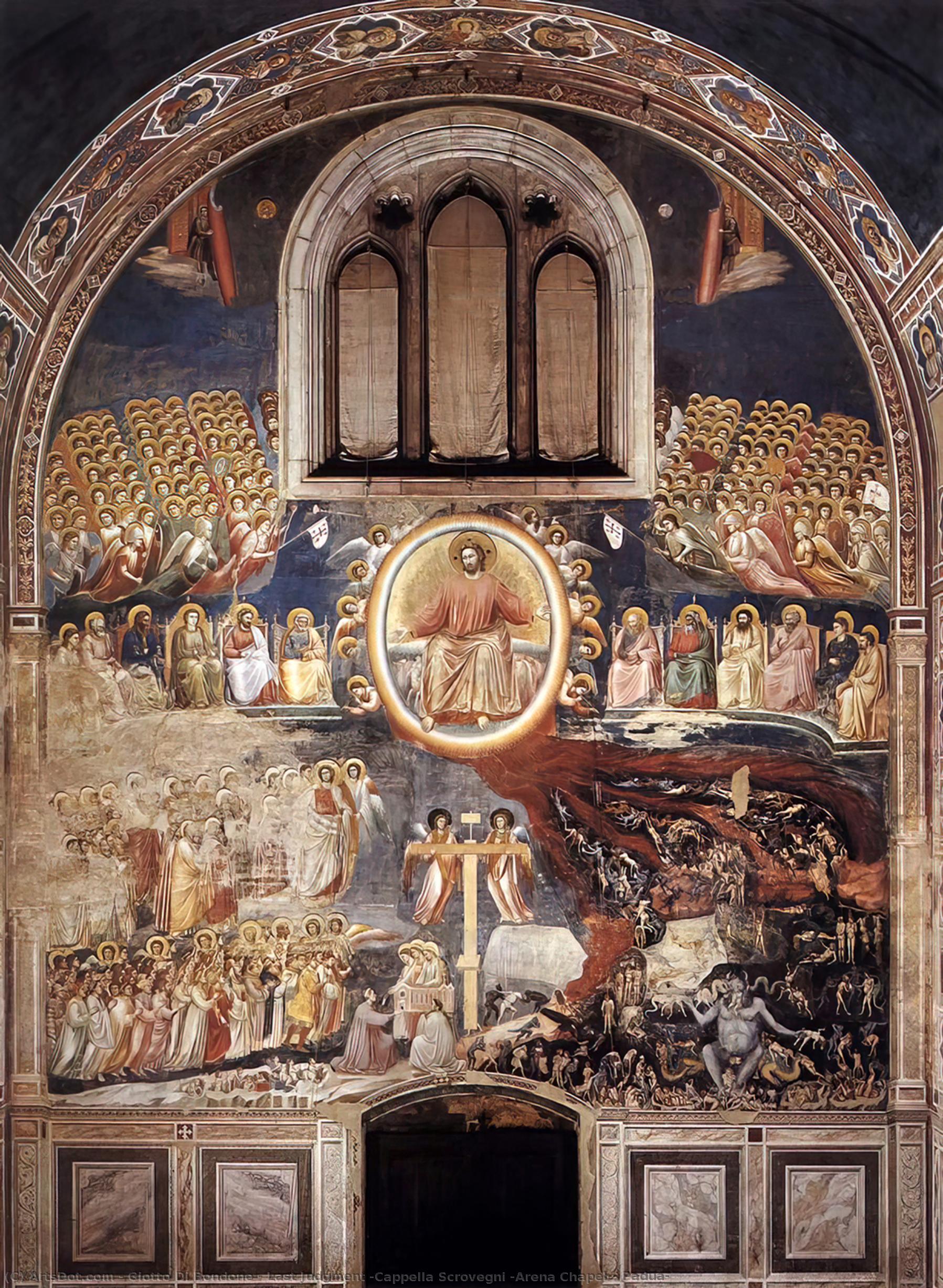 Posljednji Sud (kapela Scrovegni (arenoska Kapela), Padova) — Giotto