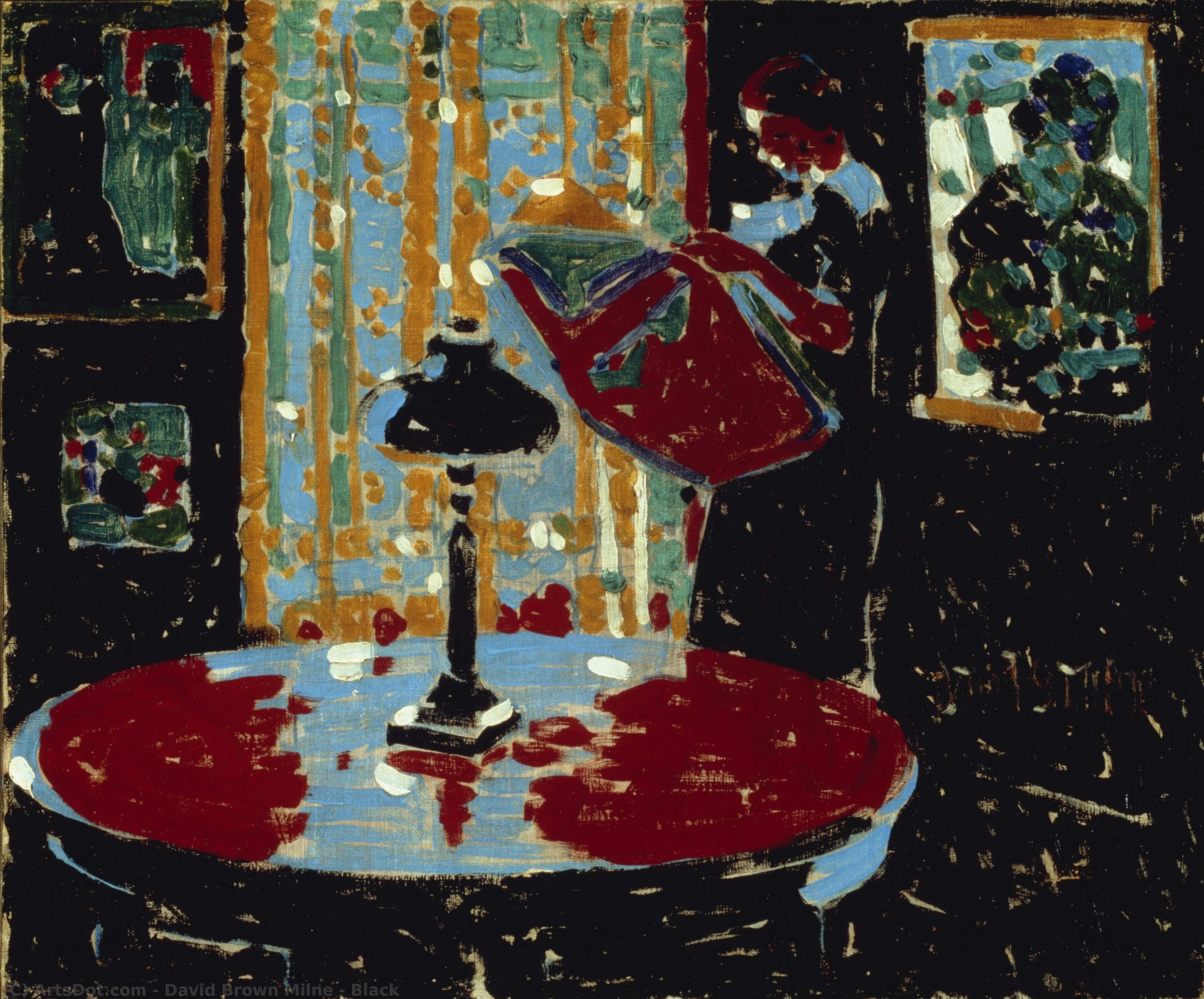 Black — David Brown Milne