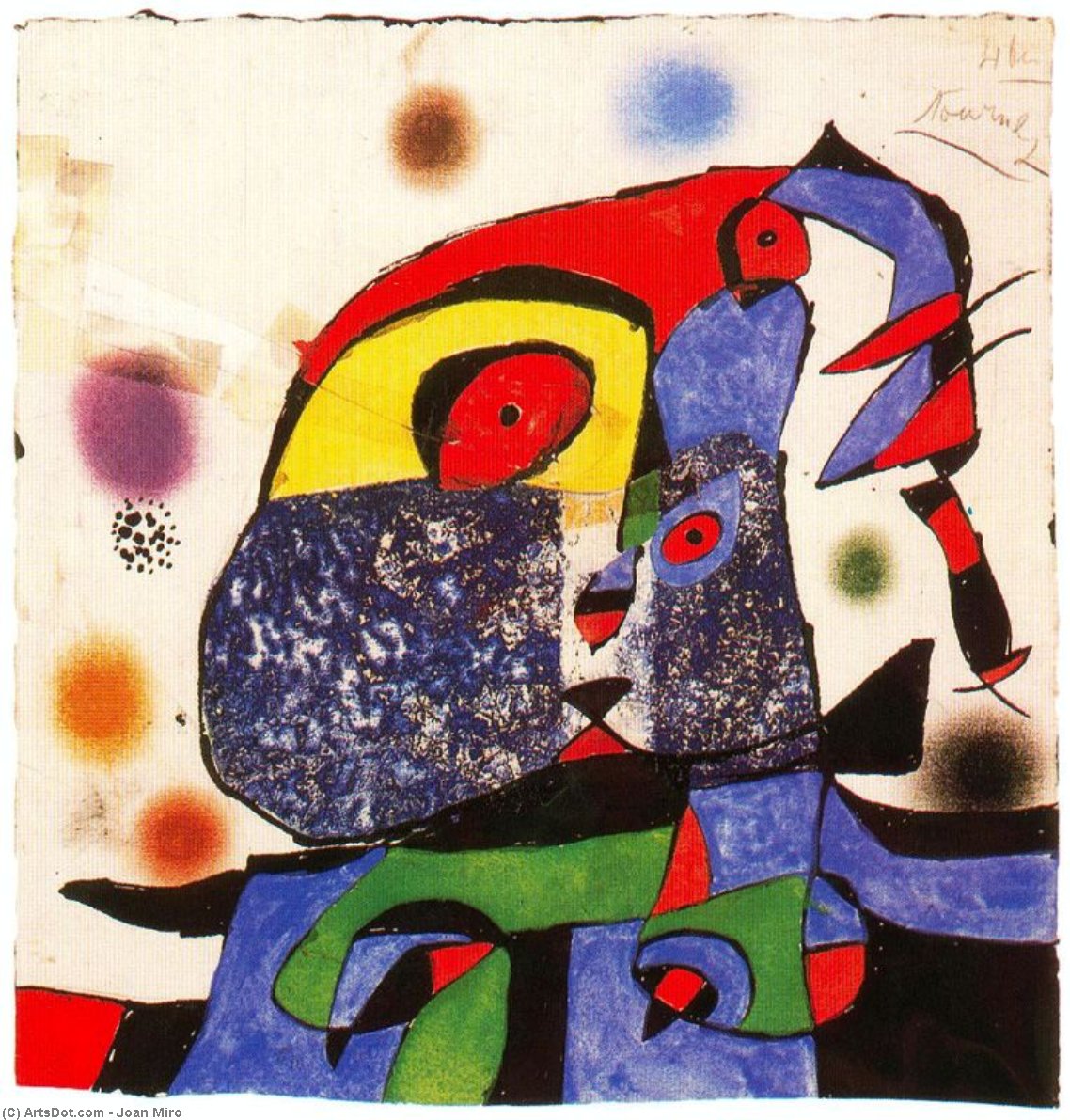 Maqueta Núm. 4 De La Sèrie Gaudí — Joan Miró