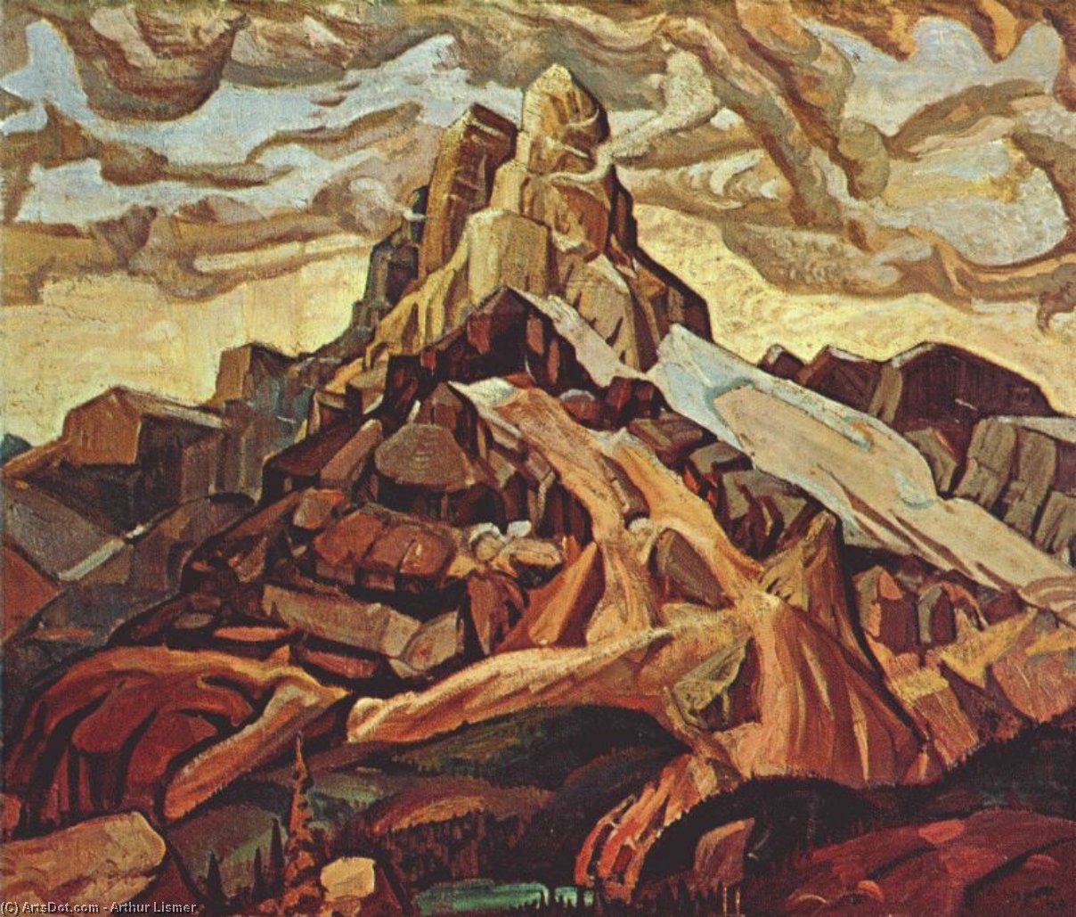 Cathedral Mountain — 아서 리스머