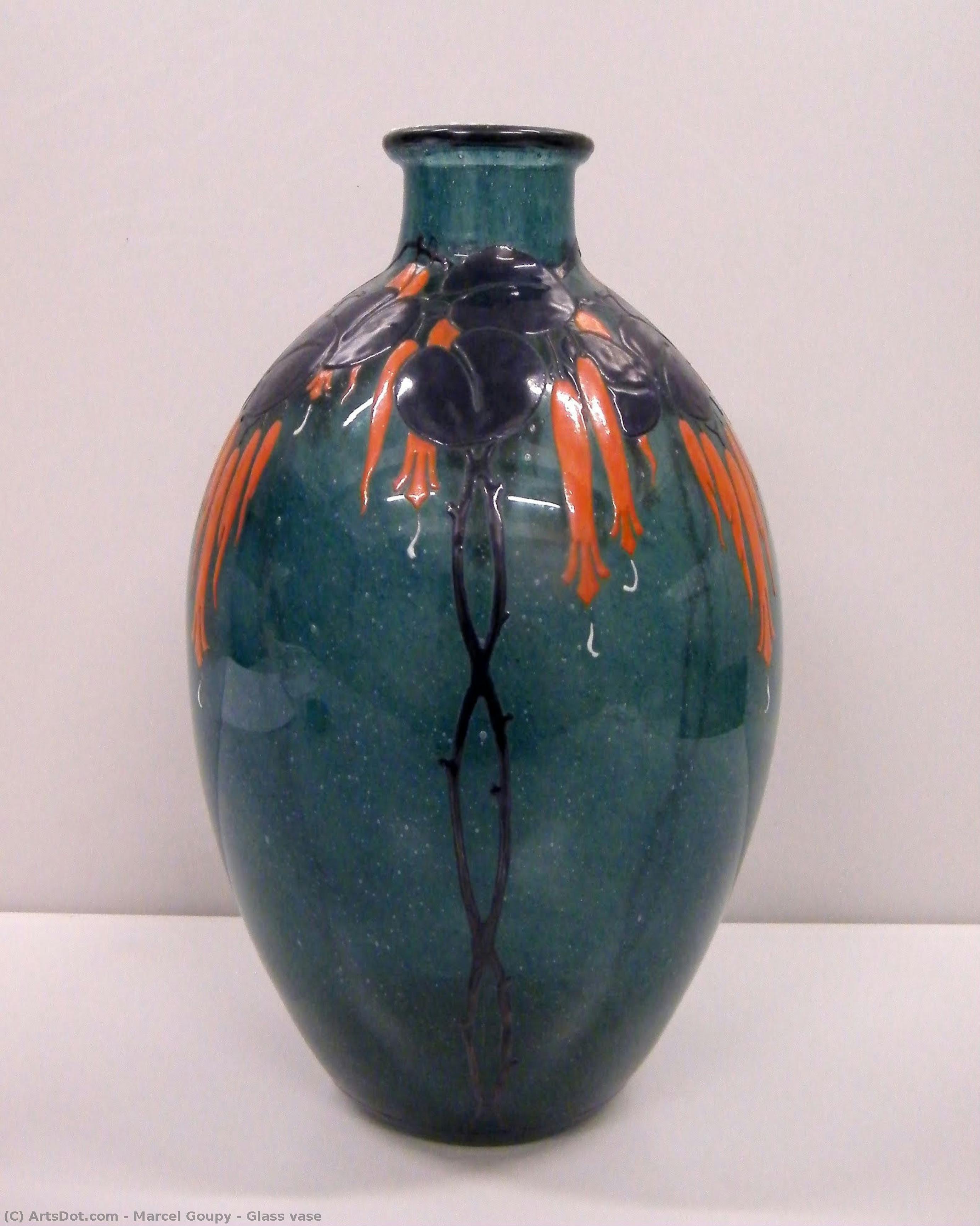 Glass Vase — Marcel Goupy