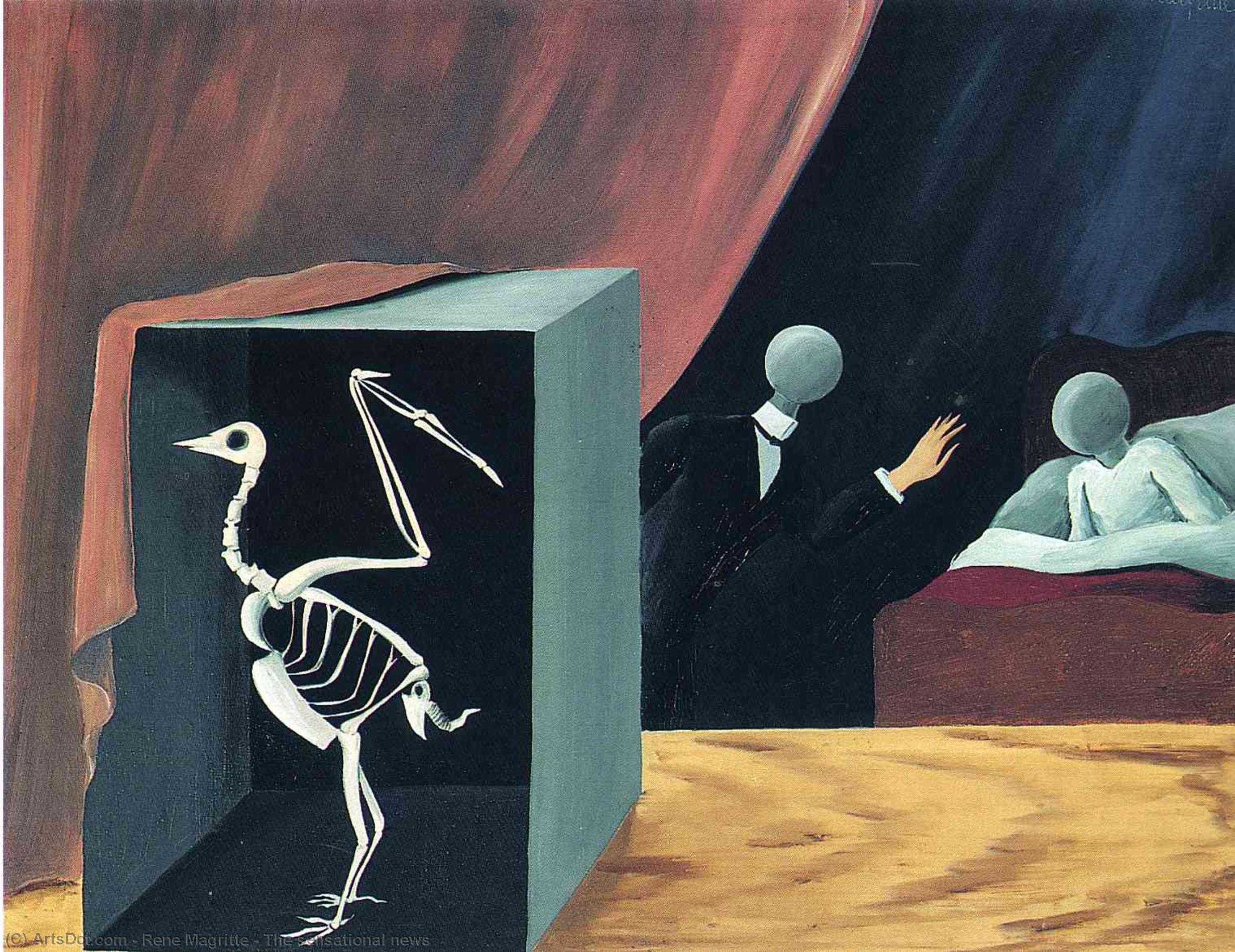 La Notizia Sensazionale — René Magritte