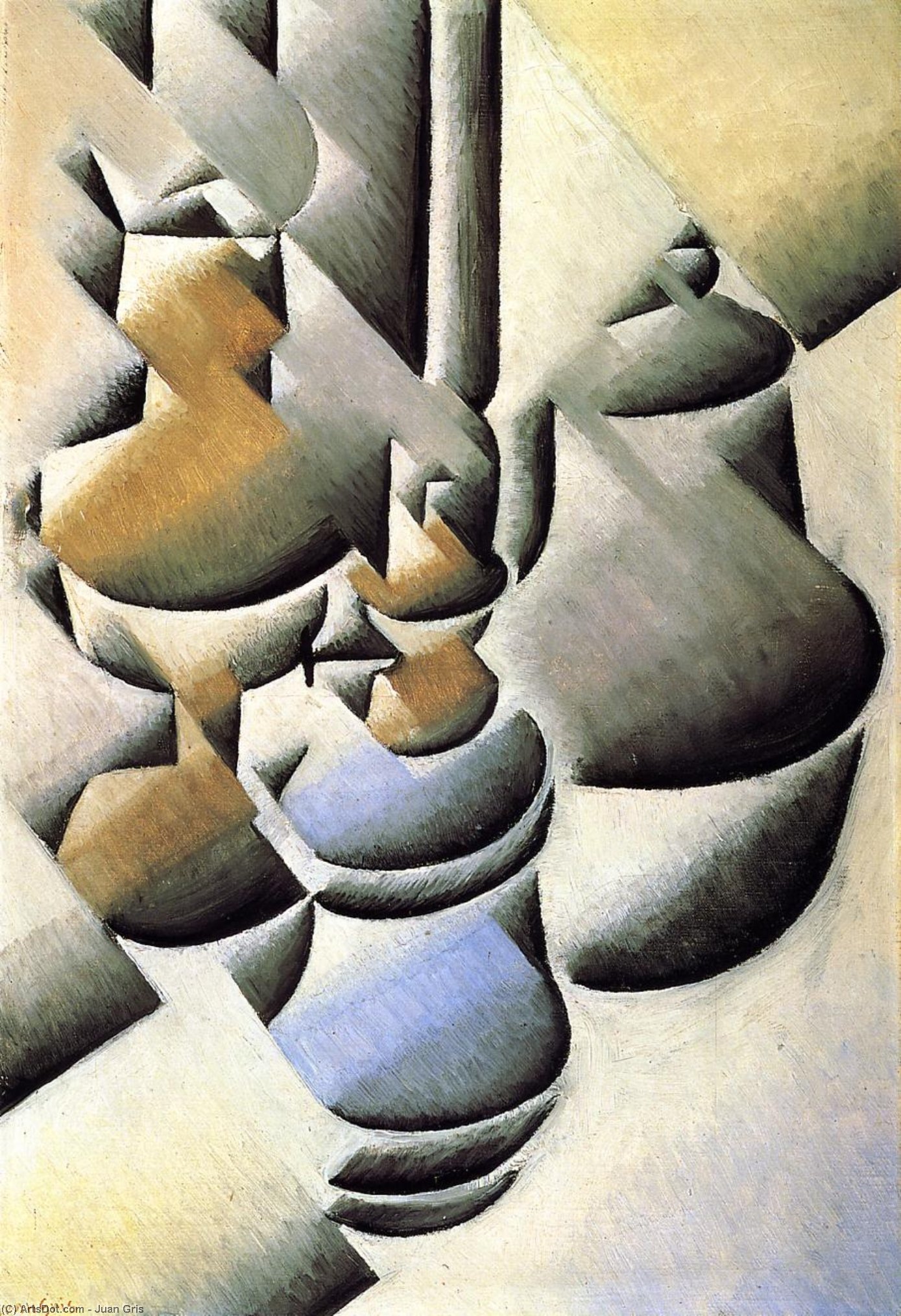 Natura Morta Con Lampada A Olio — Juan Gris
