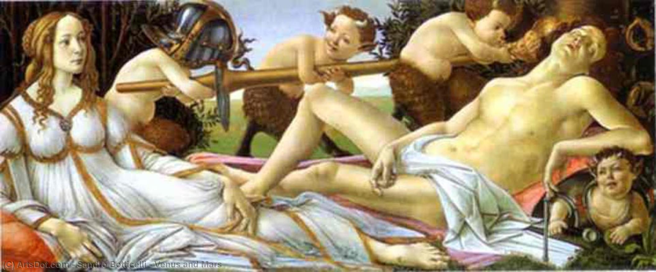 Venere E Marte — Sandro Botticelli