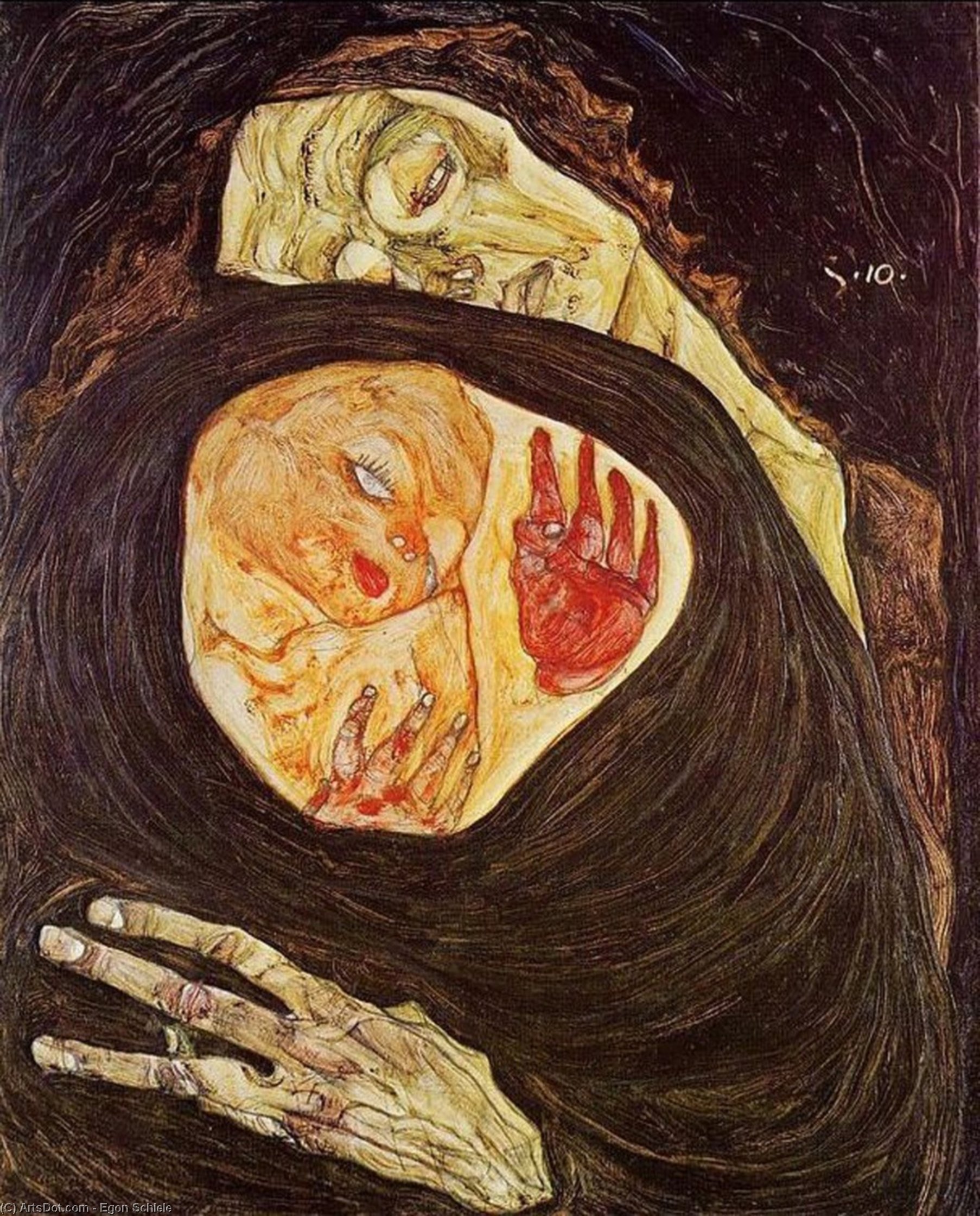 Totliche Mutter — Egon Schiele