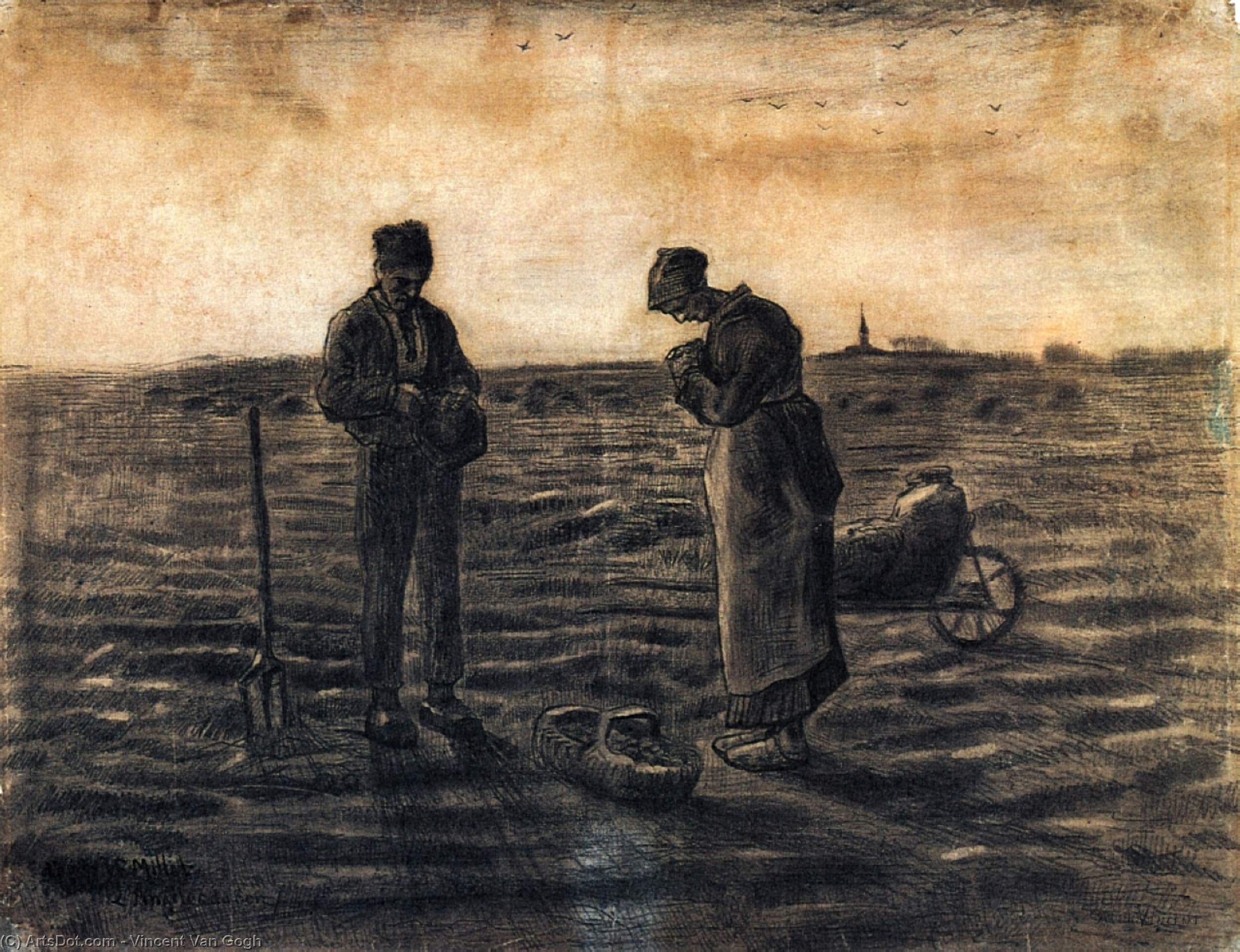 Večerná Modlitba — Vincent Willem Van Gogh