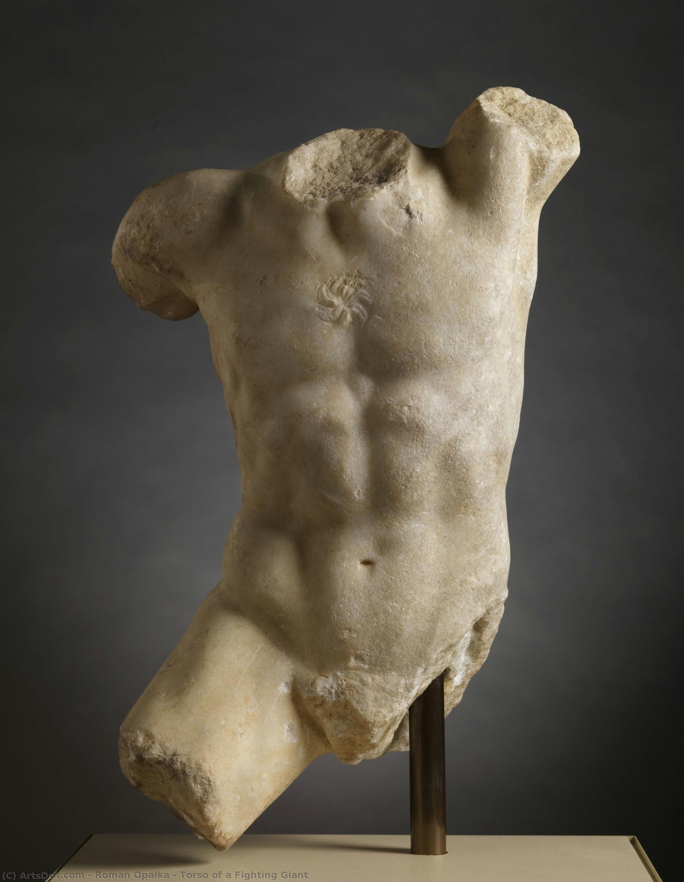 Torso Av En Kampgigant — Roman Opałka