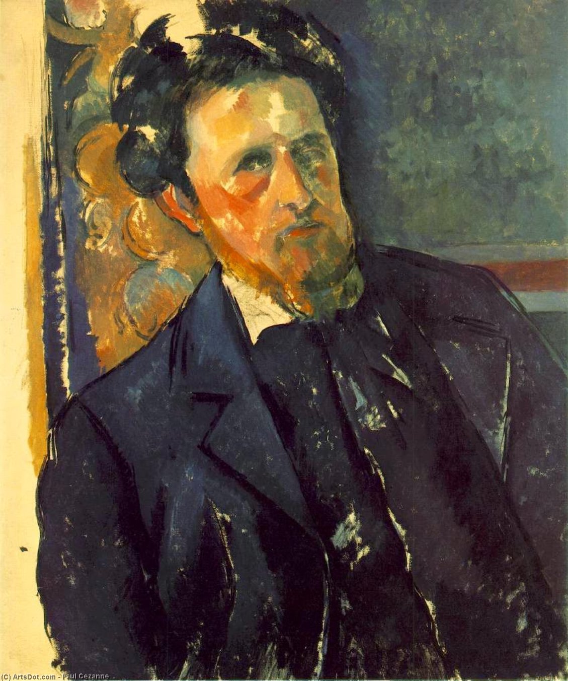 Portrett Av Joachim — Paul Cézanne