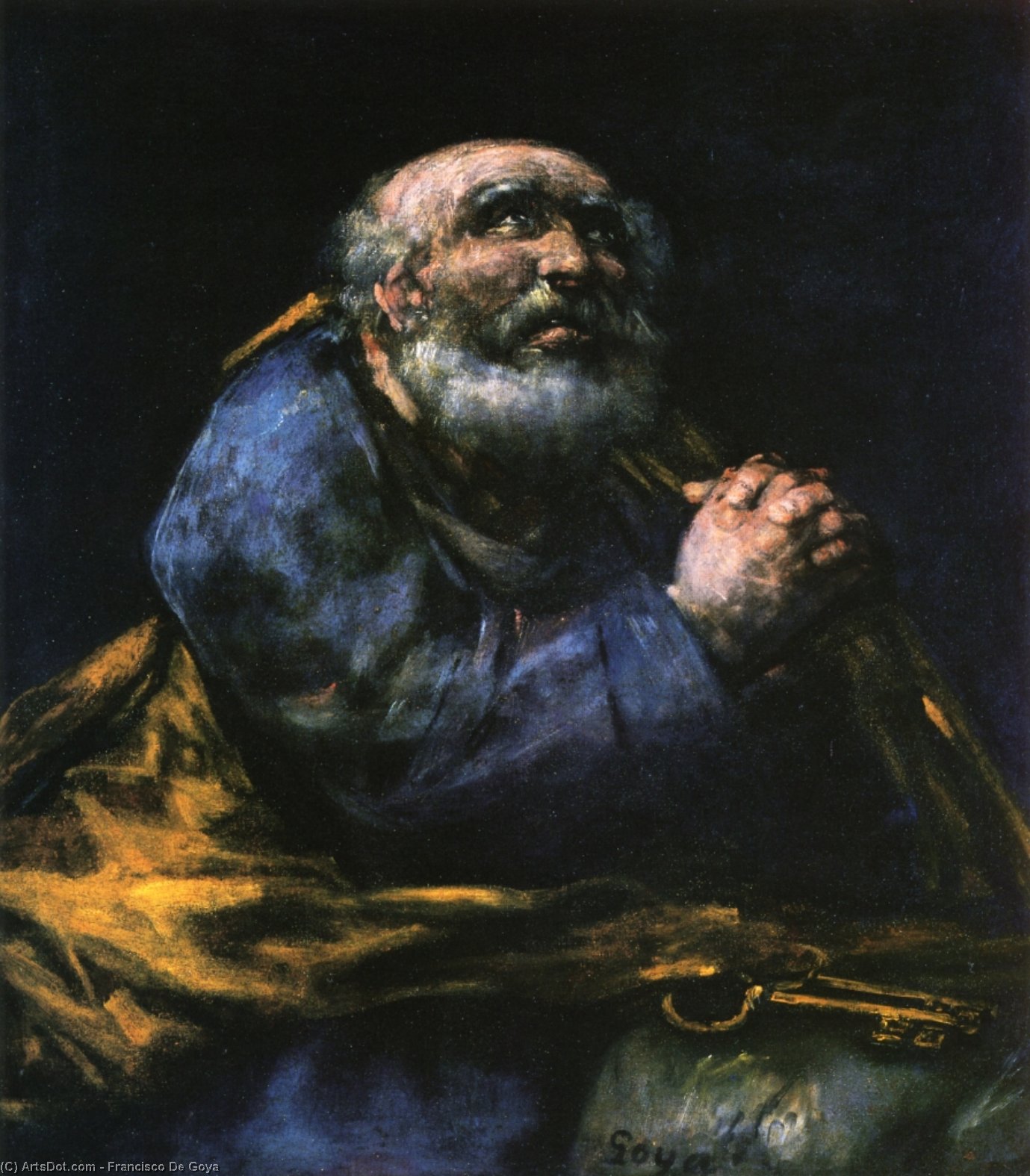 São Pedro Arrependido — Francisco De Goya