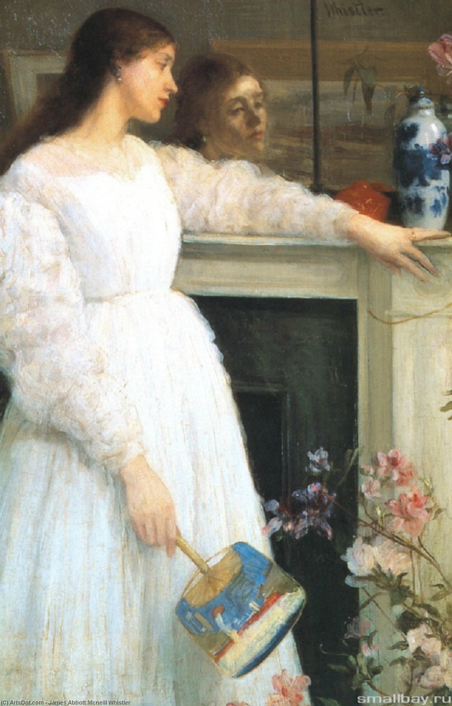 Symphony White No. 2: Nuoren Naisen Kuvamaalaus — James Mcneill Whistler