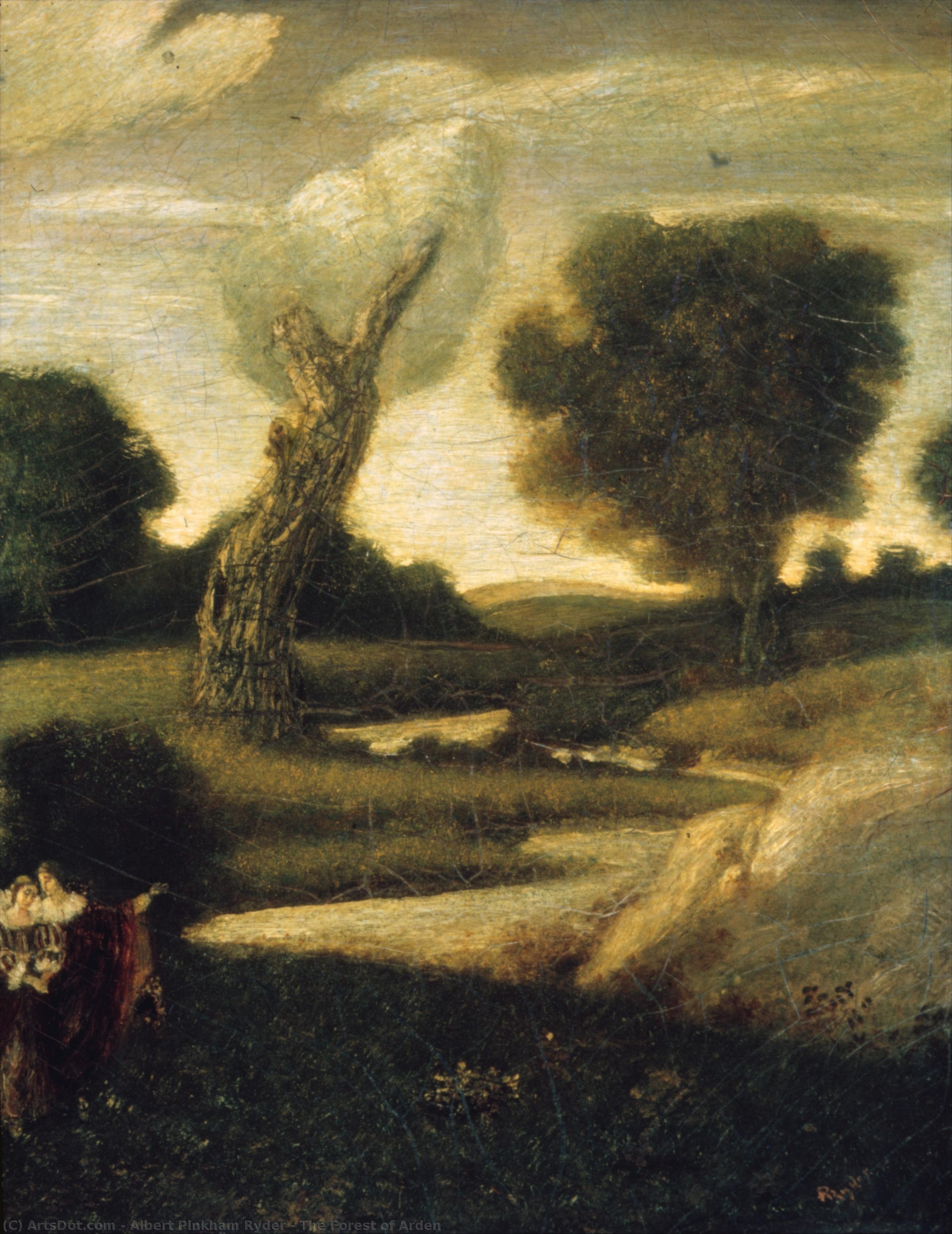 La Foresta D'arden — Albert Pinkham Ryder