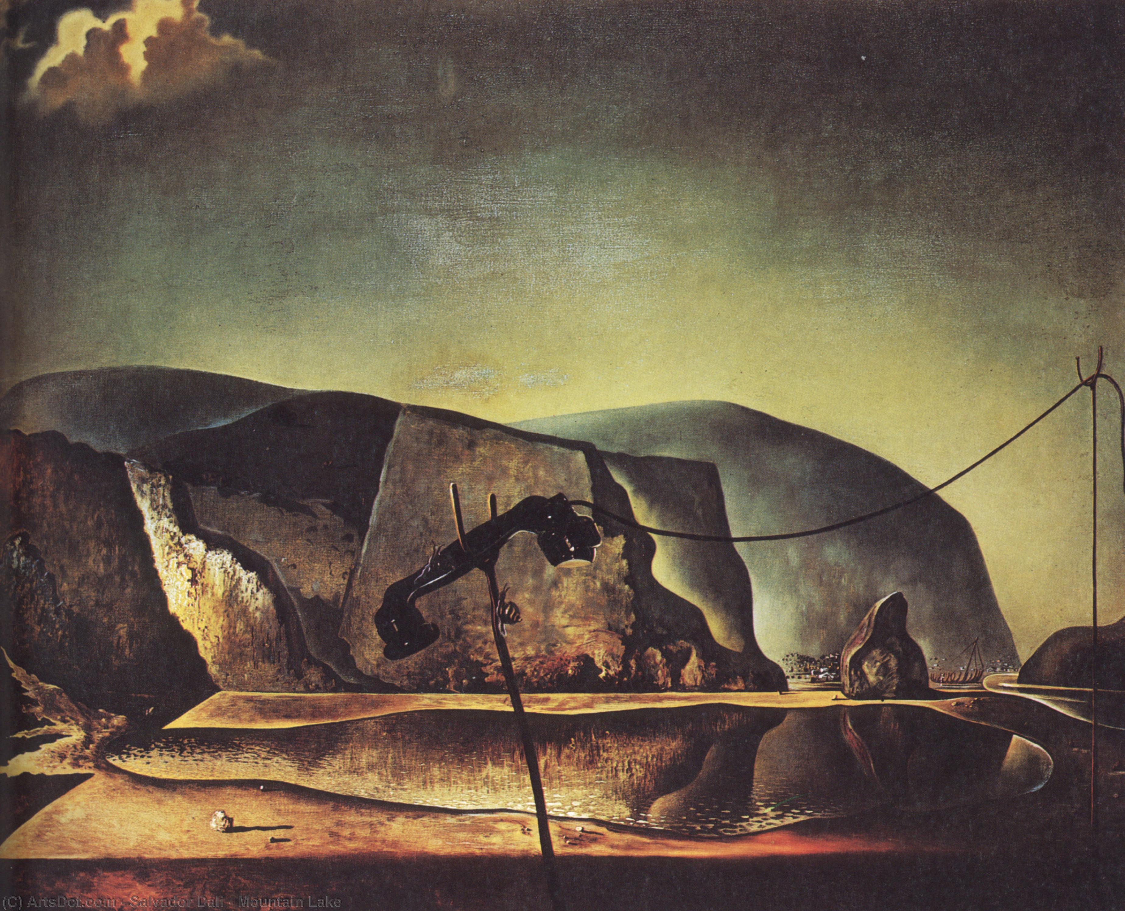 Lago Montuoso — Salvador Dalí