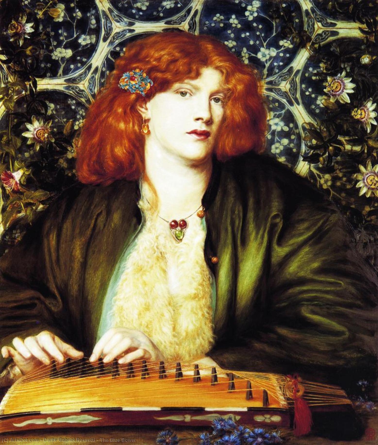 Il Giglio Azzurro — Dante Gabriel Rossetti