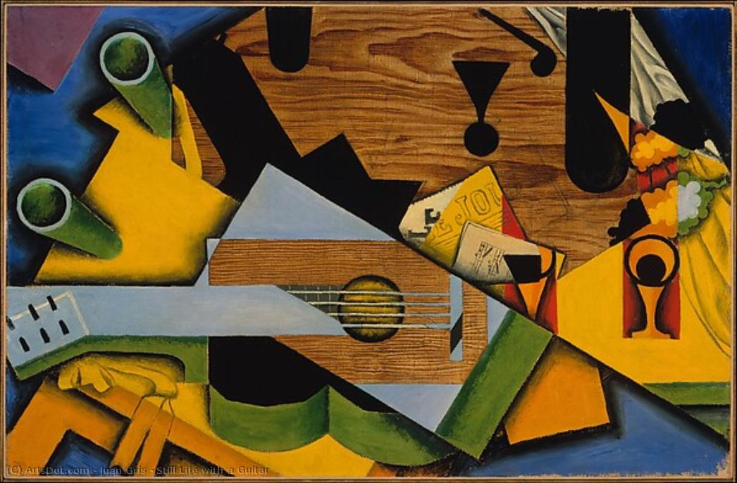 Stillleben Mit Einer Gitarre — Juan Gris