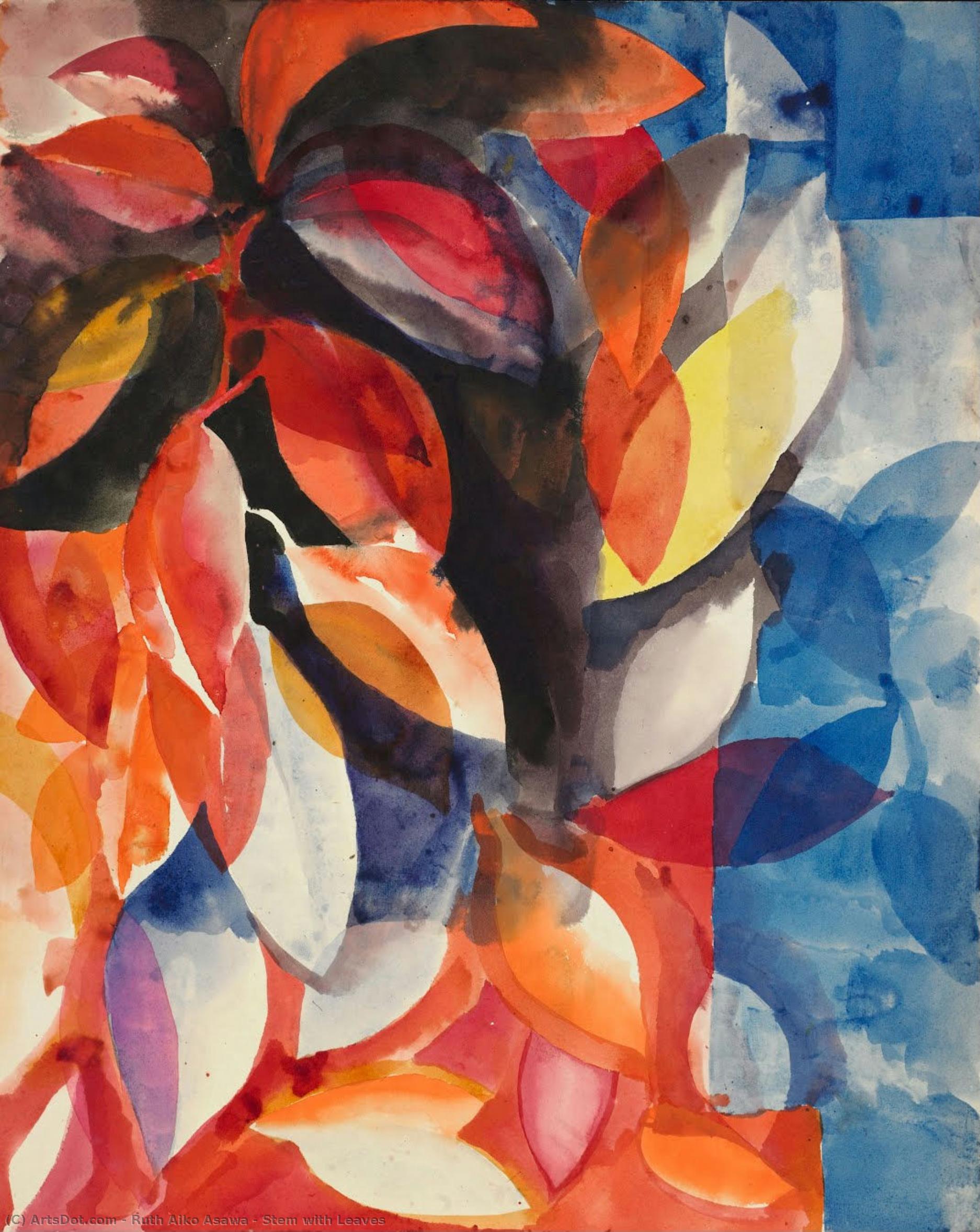 Ruth Aiko Asawa, Stem with Leaves