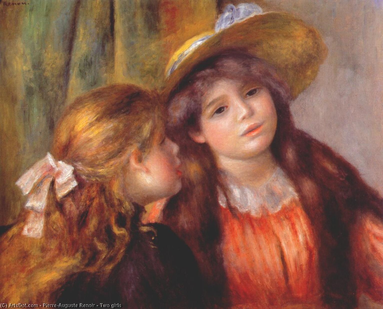 İki Kız — Pierre Auguste Renoir