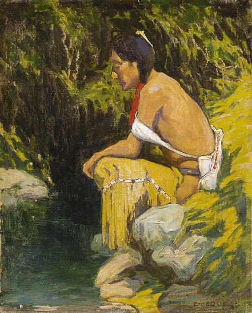 Resting — Eanger Irving Couse