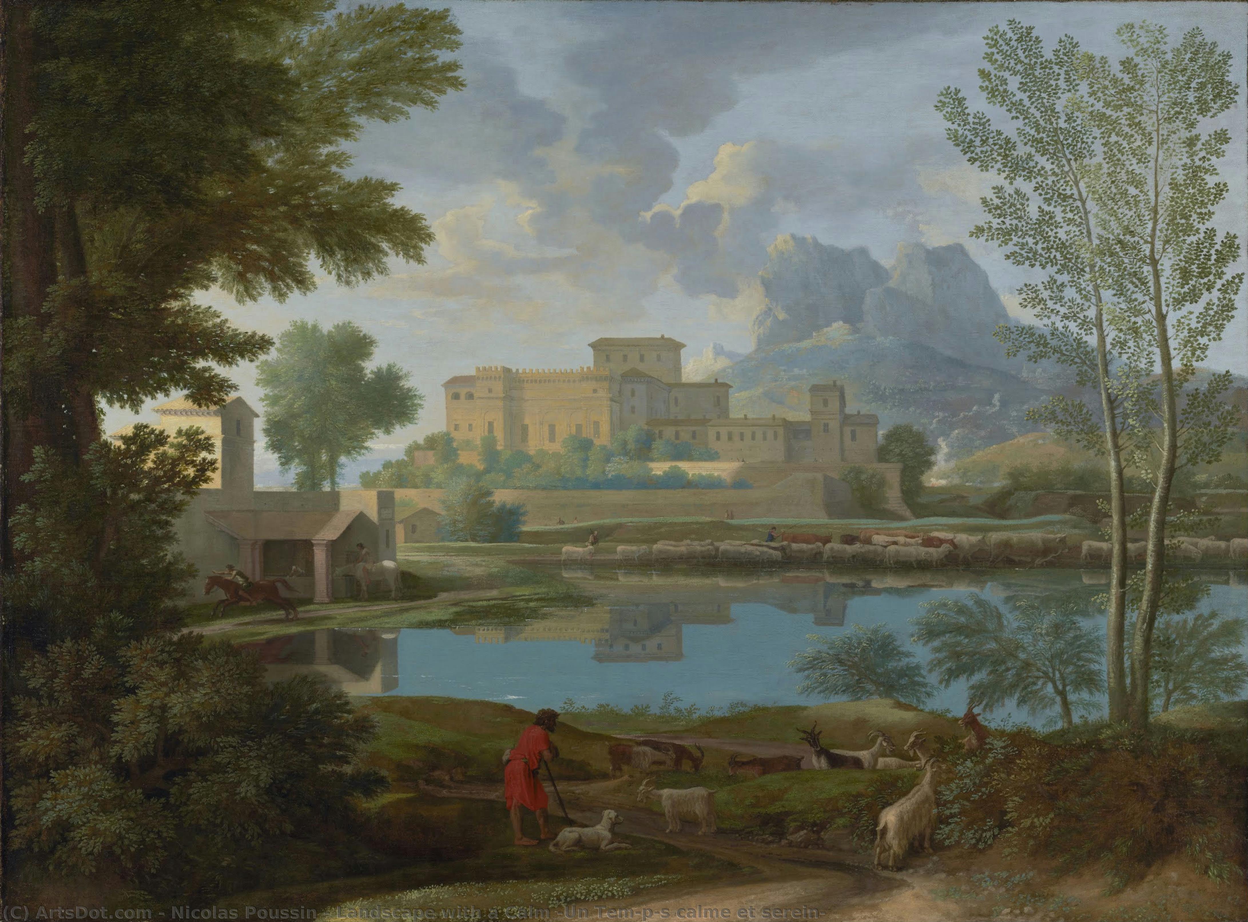 Paesaggio Con Calma — Nicolas Poussin