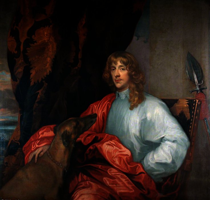 James Stuart, Hertug Af Richmond — Antoon Van Dyck