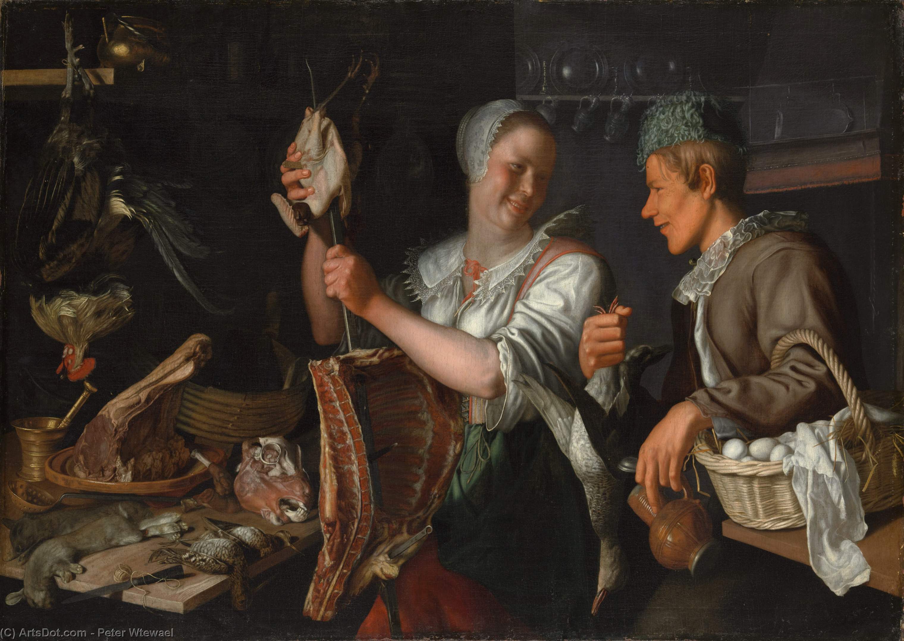 Escena De Cocina — Peter Wtewael