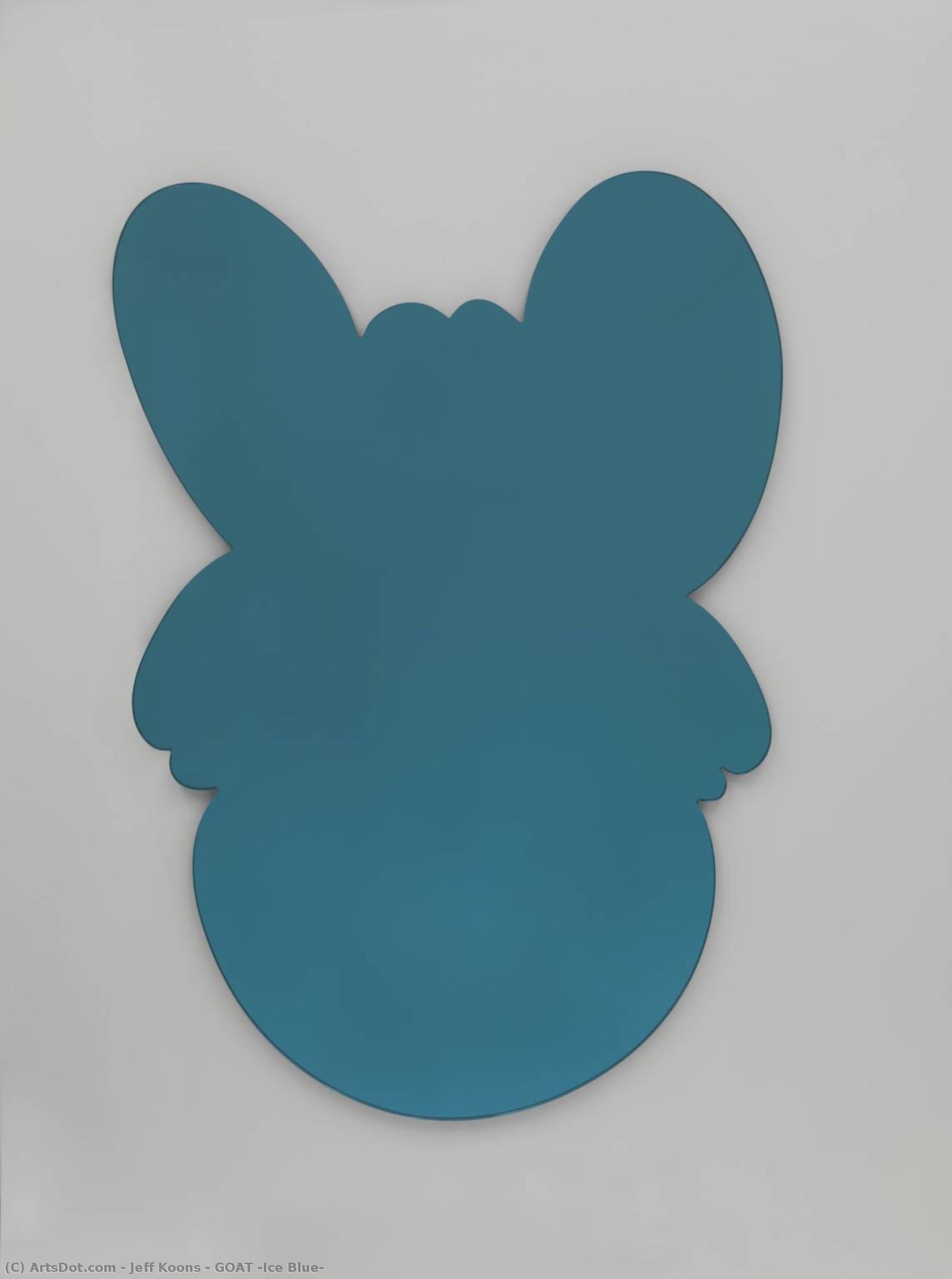 Goat (ice Blue) — Jeff Koons