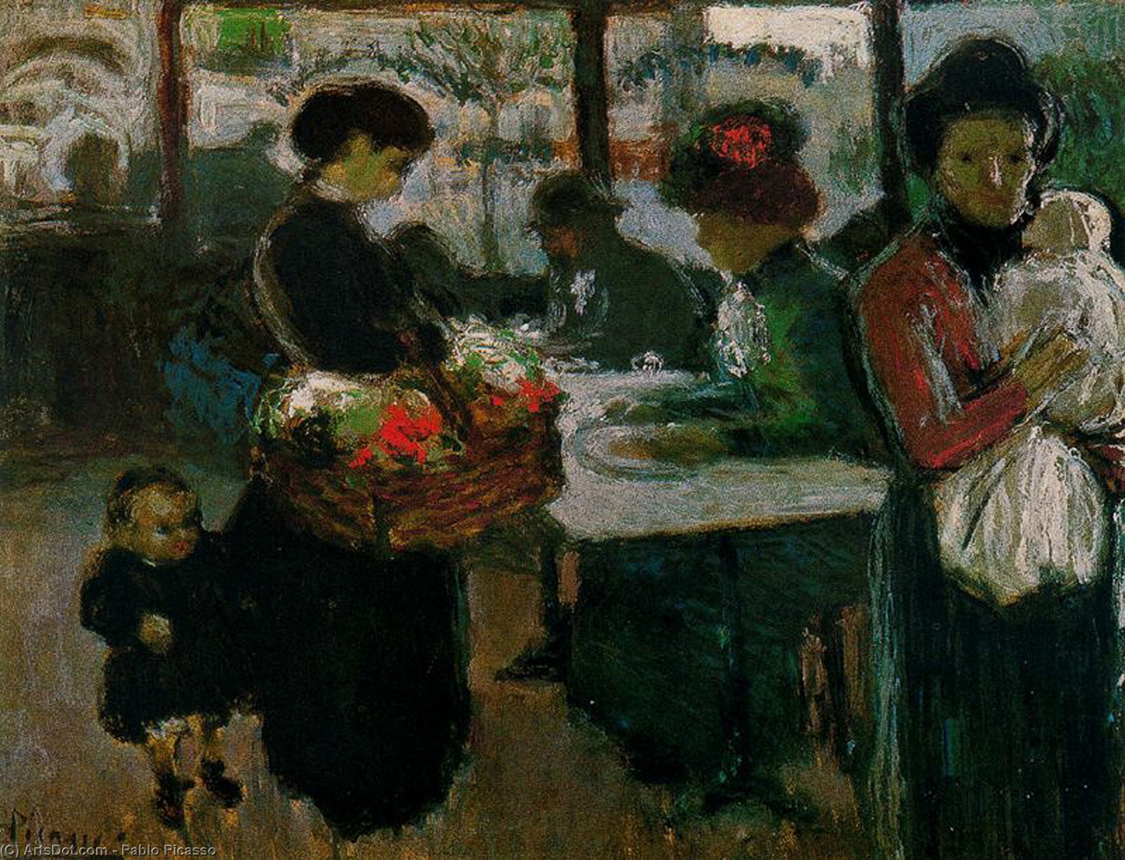 Brasserie En Montmartre — Pablo Picasso