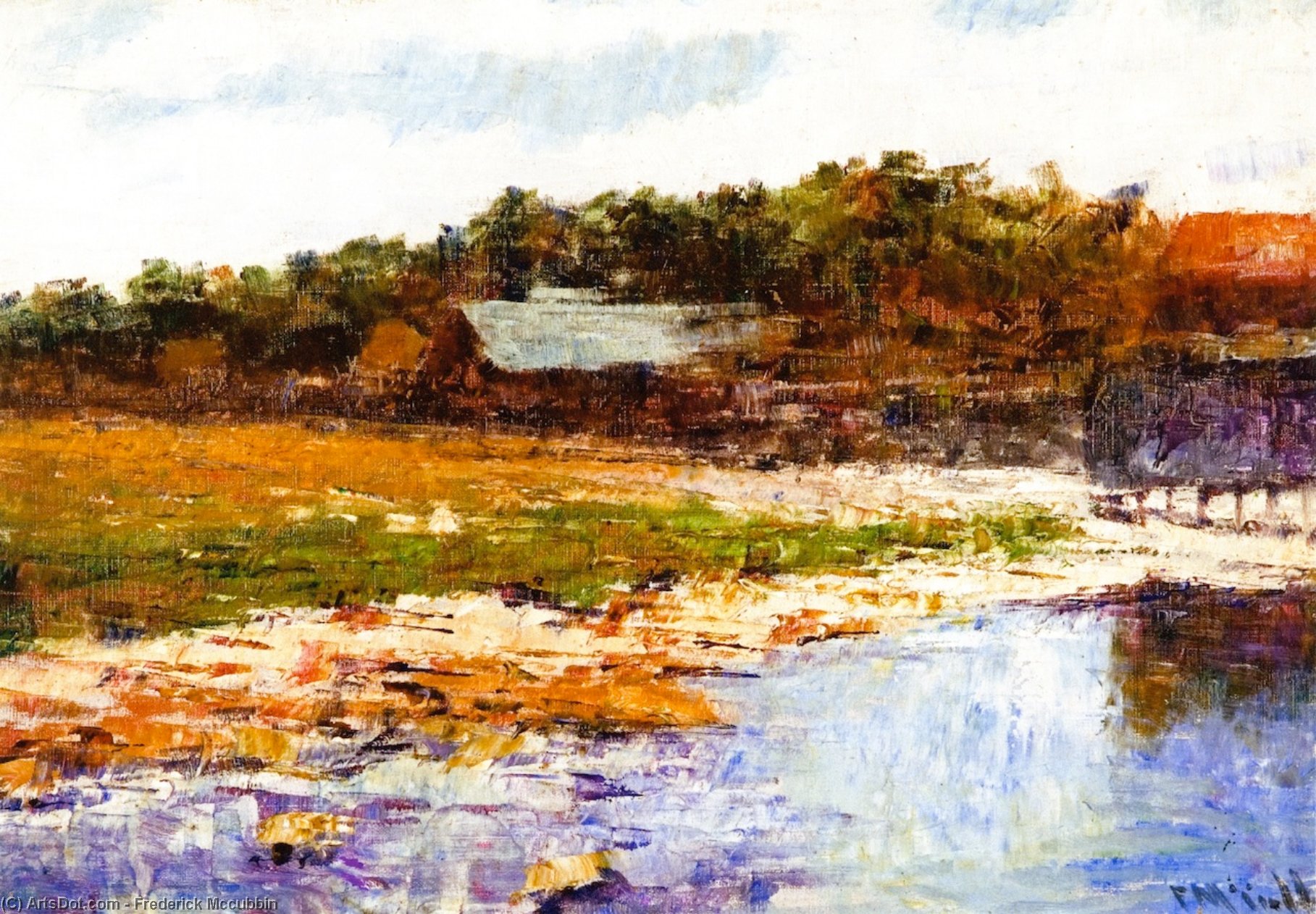 Paesaggio Di Williamstown — Frederick Mccubbin